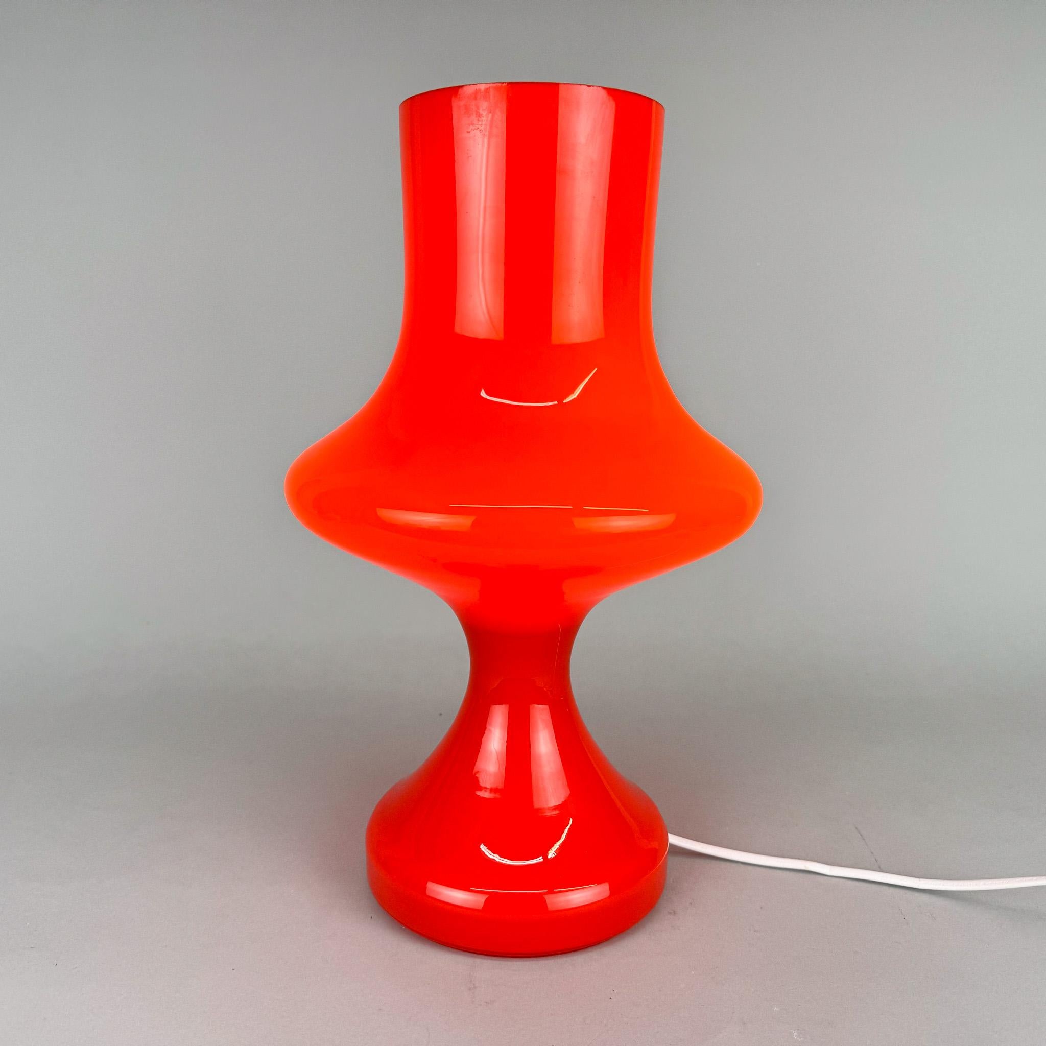 Mid-Century Modern Vintage Table Lamp by Stefan Tabery for OPP Jihlava, Czechoslovakia, 1970's For Sale