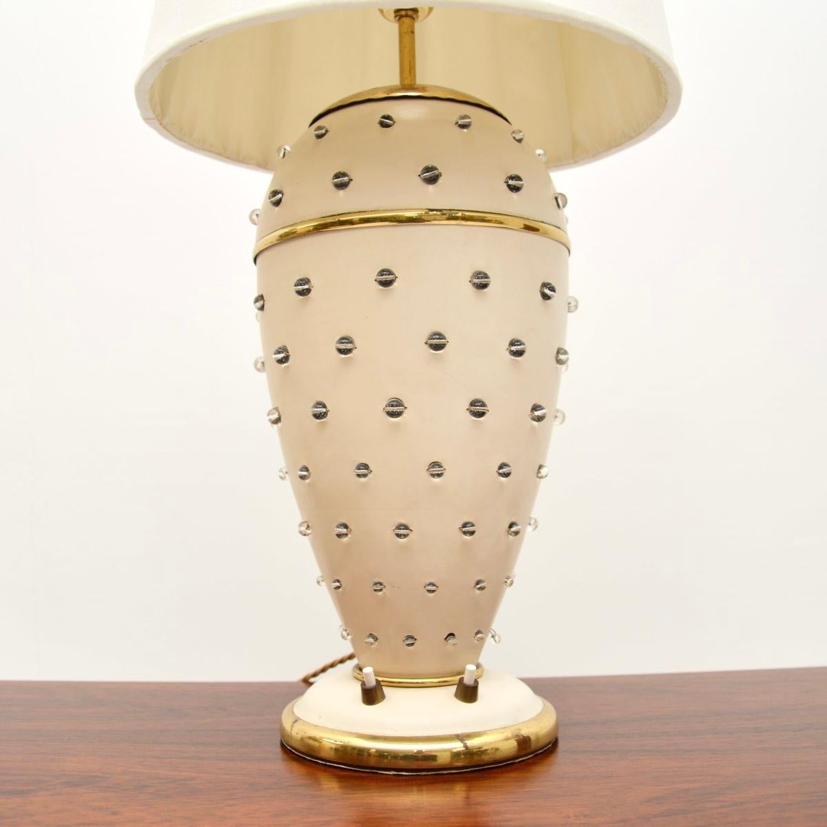 Lámpara de mesa vintage by Vereinigte Werkstatten Alemán en venta