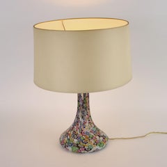 Vintage-Tischlampe aus farbigem Glas, Italien XX. Jahrhundert, Vintage