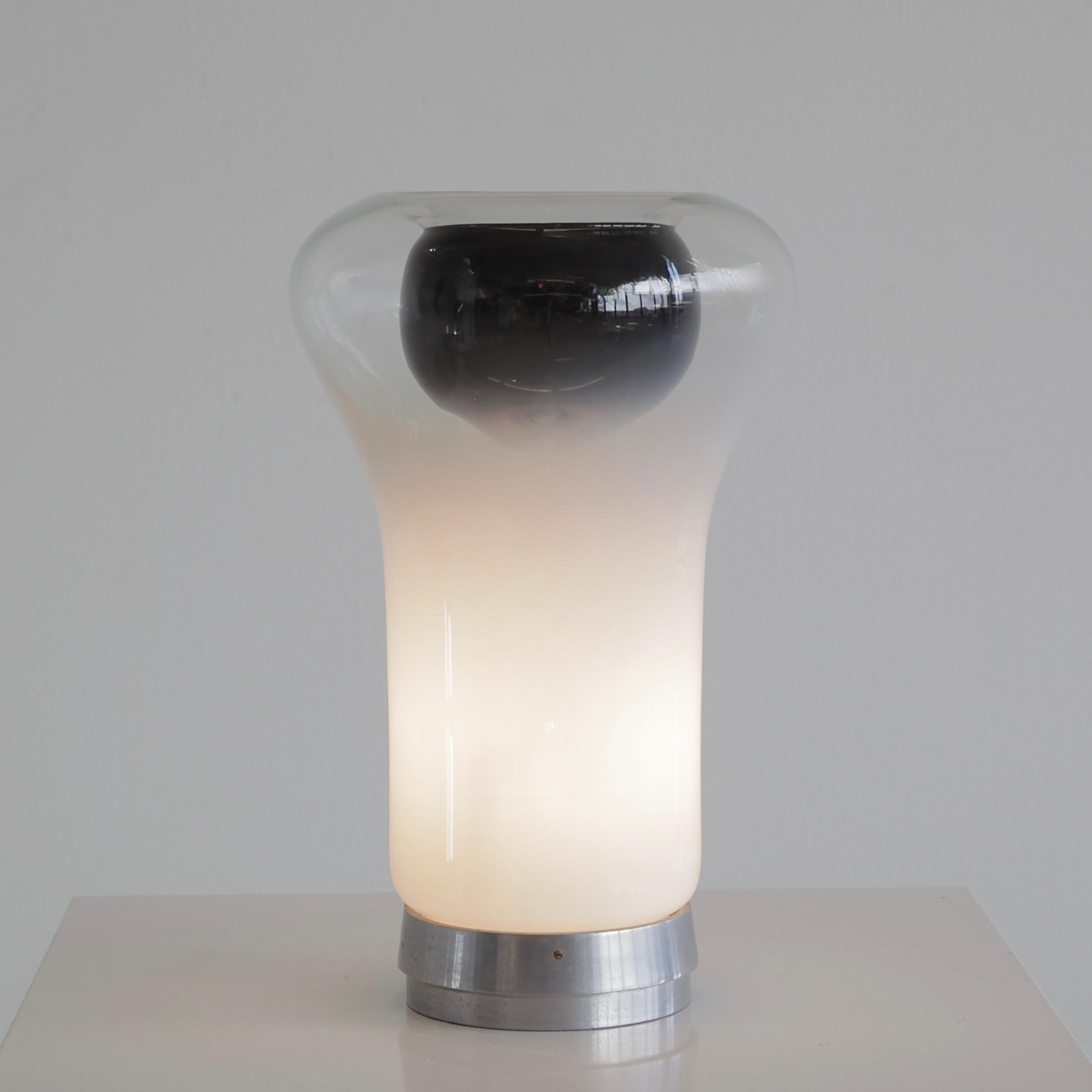 VINTAGE Table lamp designed by Angelo MANGIAROTTI. Italy, Artemide, 1966. For Sale 2