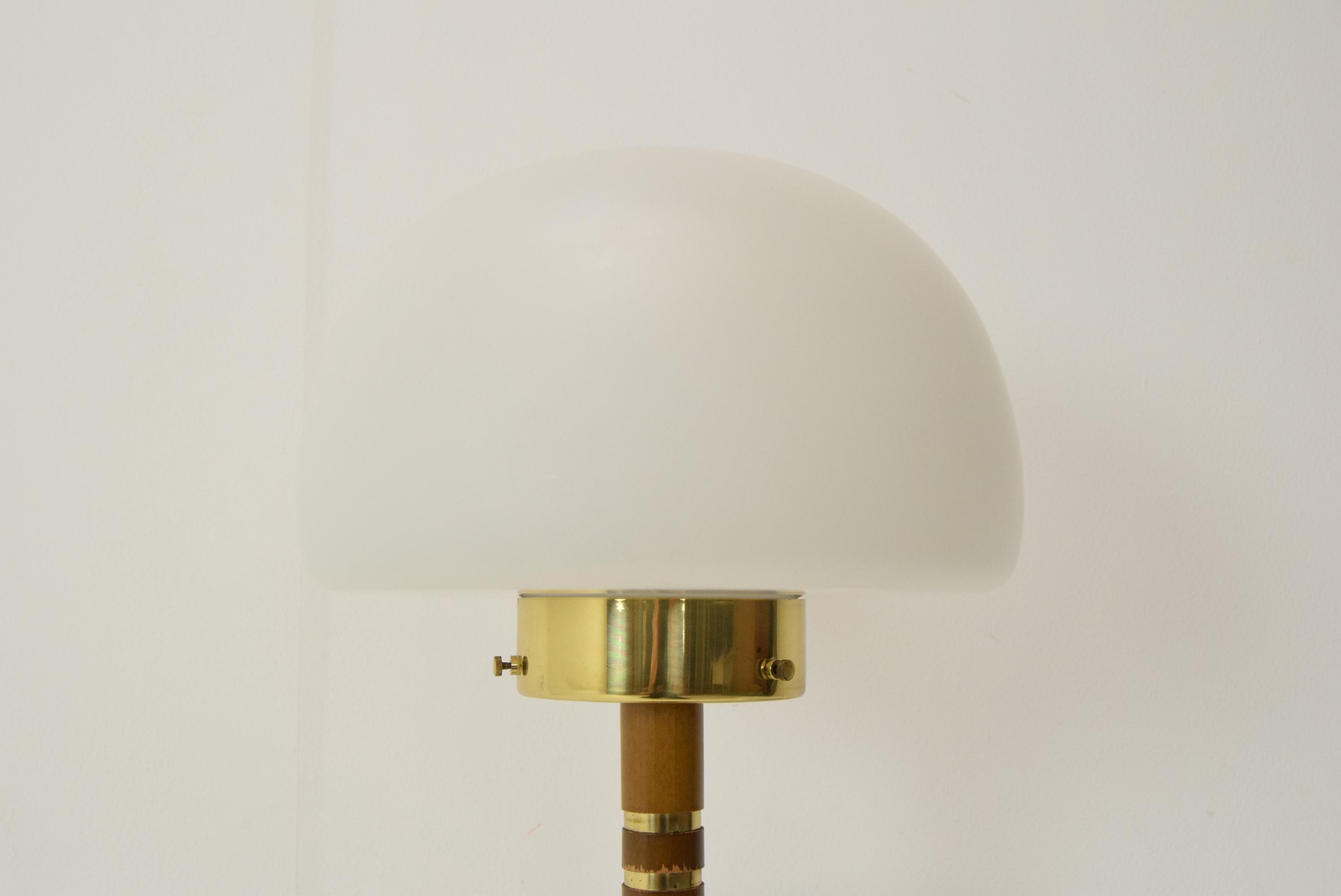 Czech Vintage Table Lamp Designed by Jaroslav Bejvl for Lidokov, 1960's. 
