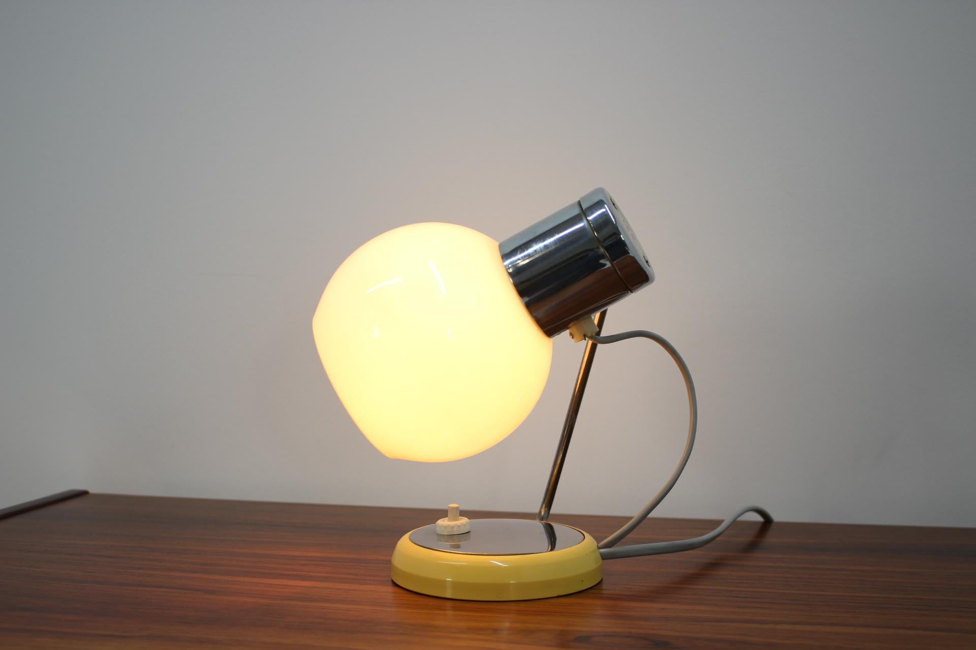 Vintage Table Lamp Drupol, Designed Byjosef Hůrka, 1960s In Good Condition In Praha, CZ