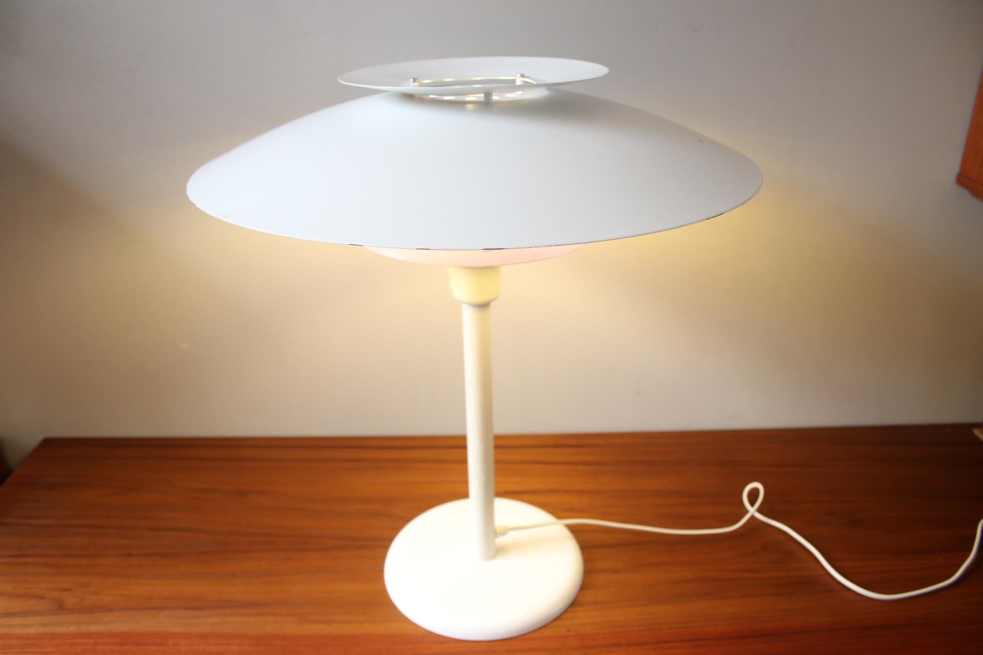 Lampe de table vintage Formlight, Danemark, années 1970 2