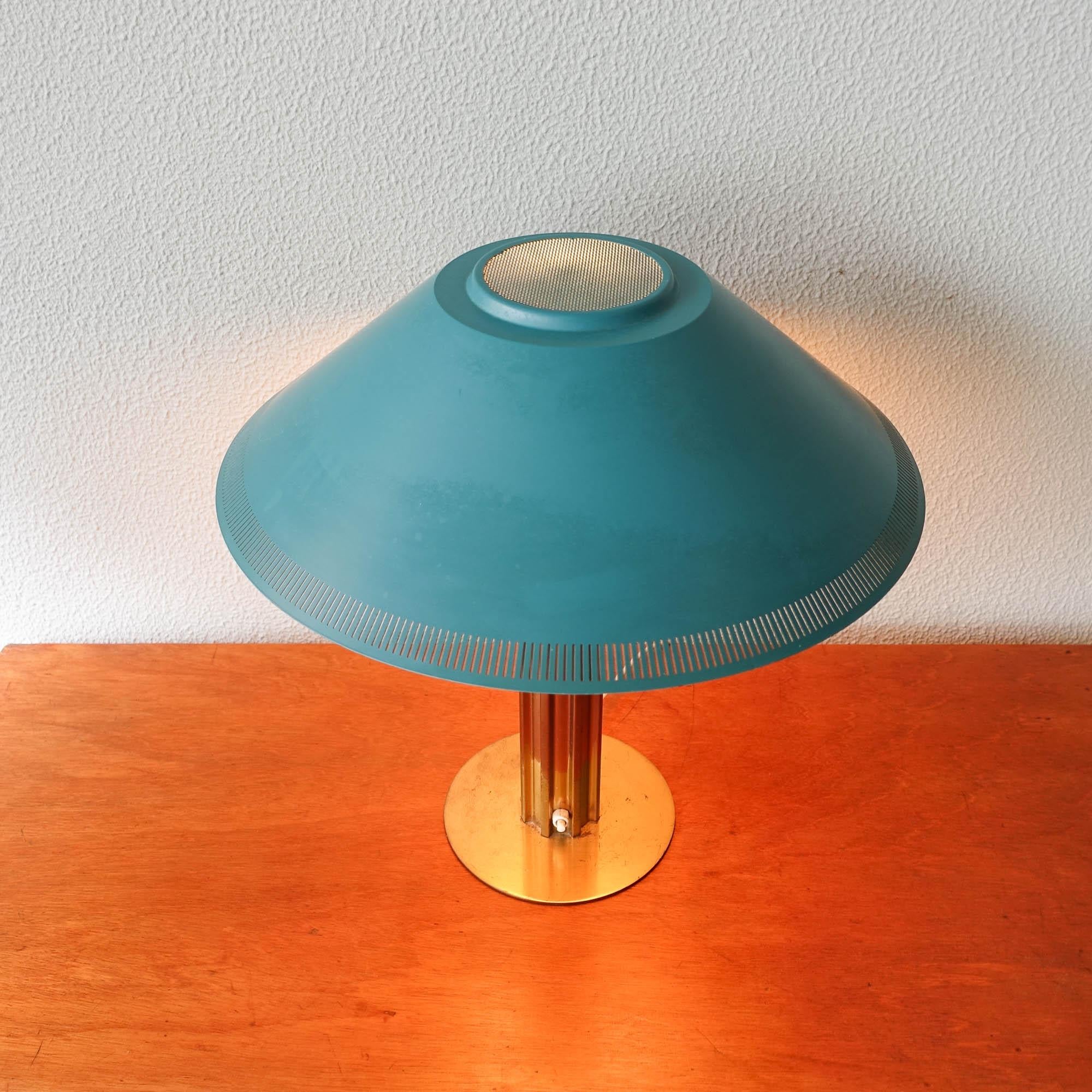 Vintage Table Lamp from Bent Karlby for Lyfa, 1950's 6