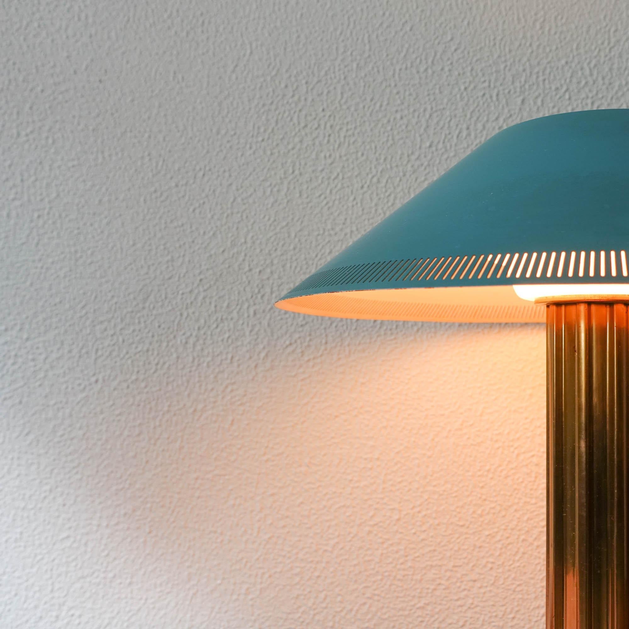 Metal Vintage Table Lamp from Bent Karlby for Lyfa, 1950's