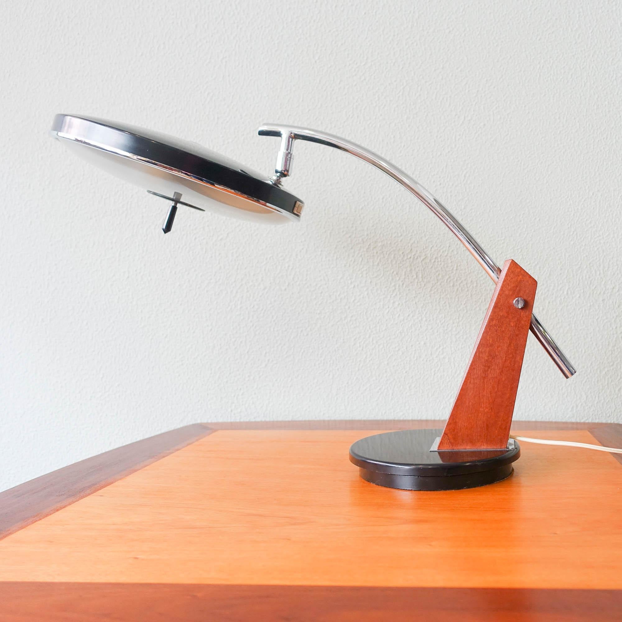 Mid-Century Modern Vintage Table Lamp from Lupela, 1960s For Sale