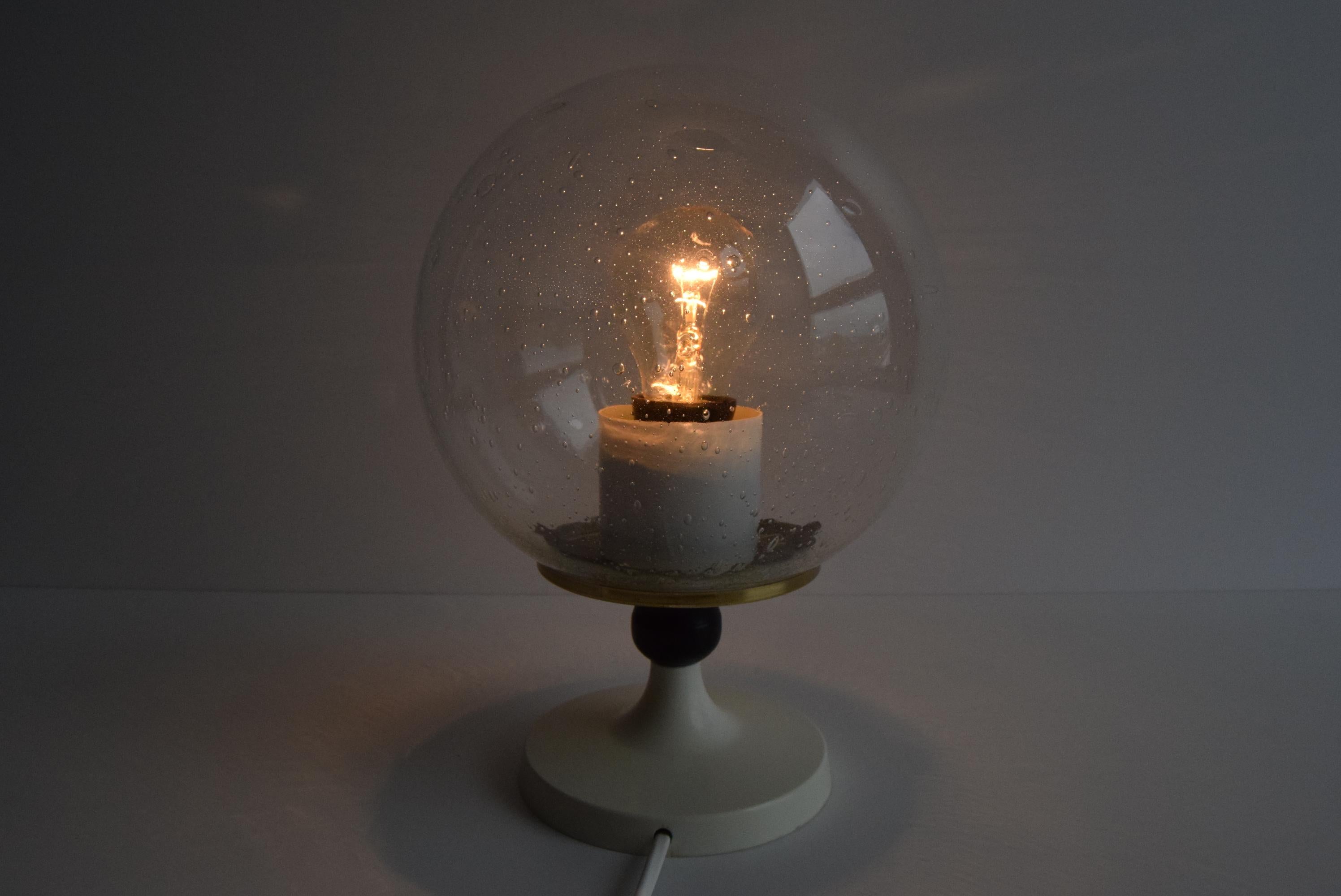 Vintage table lamp, Germany, 1970s. For Sale 6