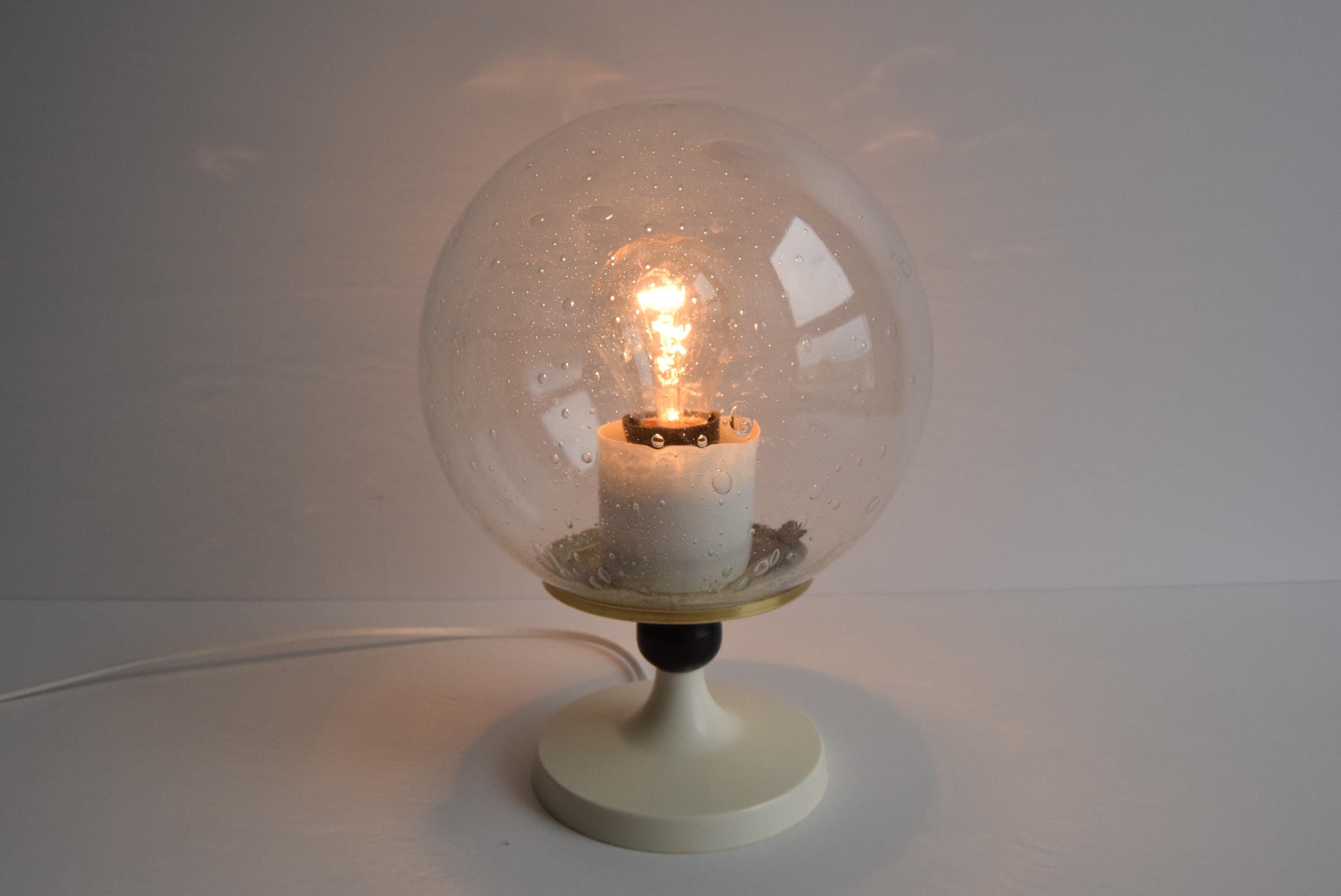 Vintage table lamp, Germany, 1970s. In Good Condition For Sale In Praha, CZ