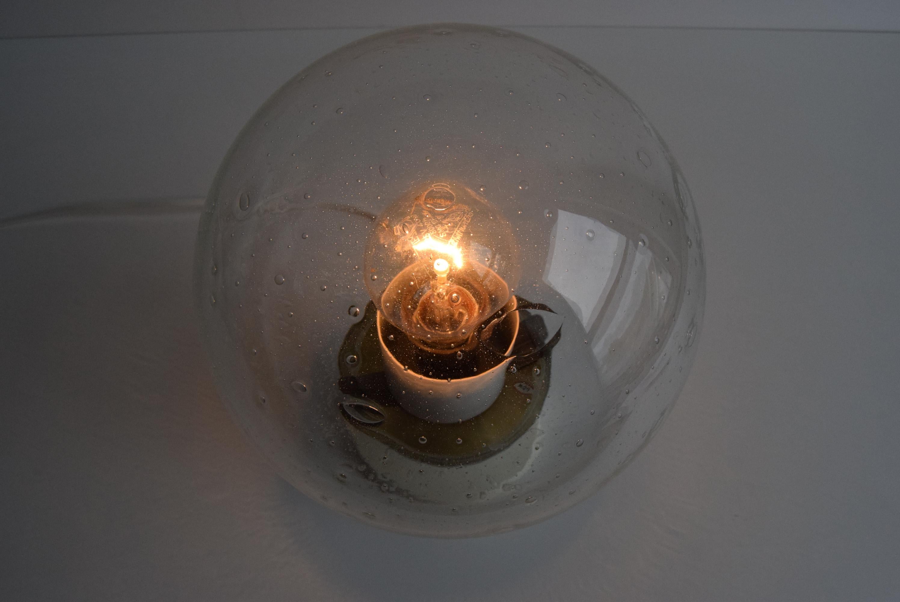 Vintage table lamp, Germany, 1970s. For Sale 1