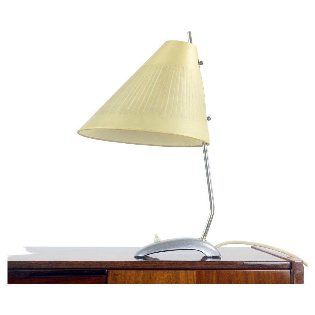 Vintage Table Lamp In Brass, Czechoslovakia 1950s For Sale