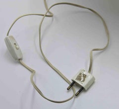 Vintage Table Lamp in Pink Glass, Murano, Italy, 1970s