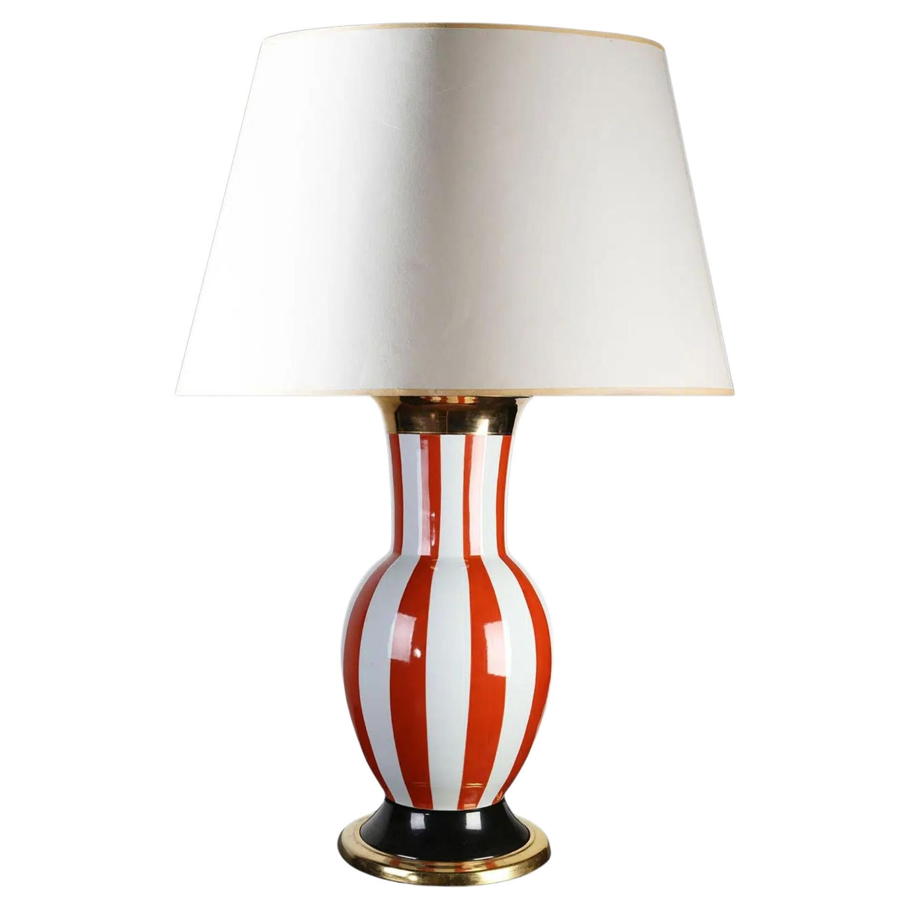 Vintage Table Lamp in the Italian Carnival Style, Frédéric De Luca