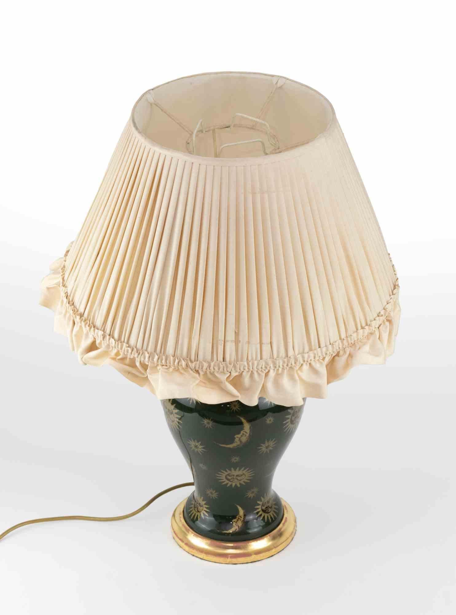 Metà XX secolo Lampada da tavolo vintage, Italia 1960 in vendita