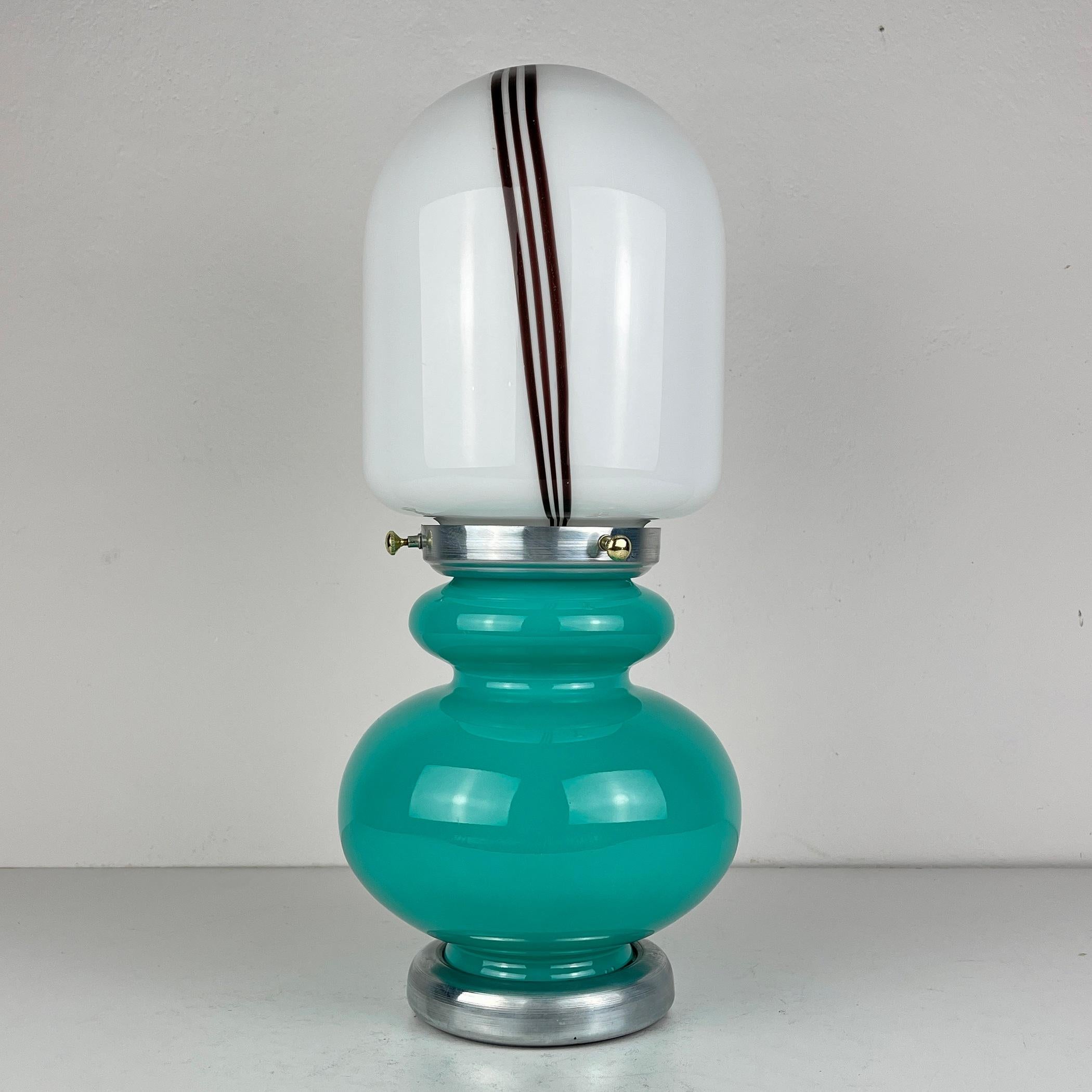 Vintage table lamp Italy 1980s For Sale 6