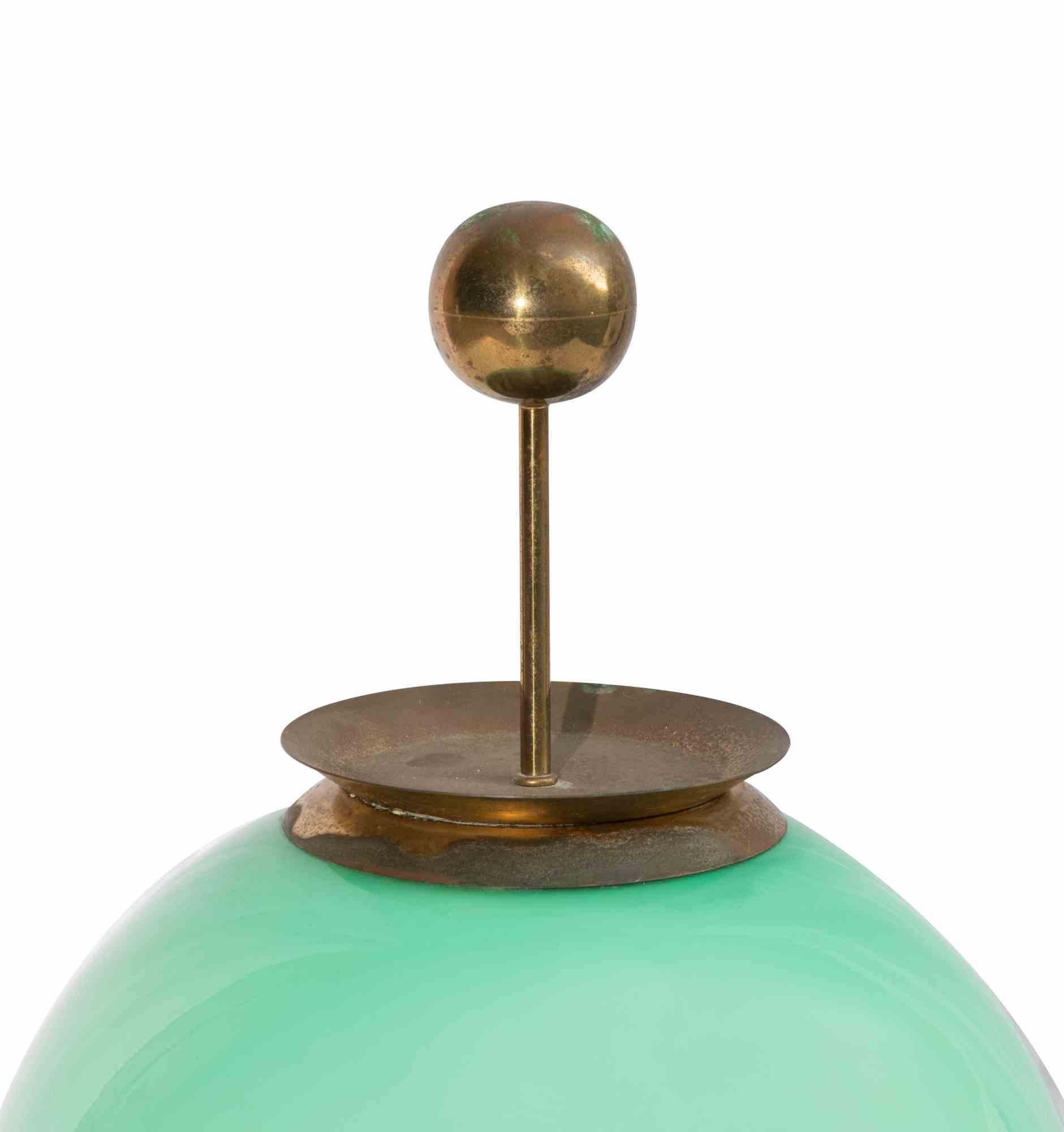 Lampe de Table Vintage, Italie, Mid-20th Century Bon état - En vente à Roma, IT