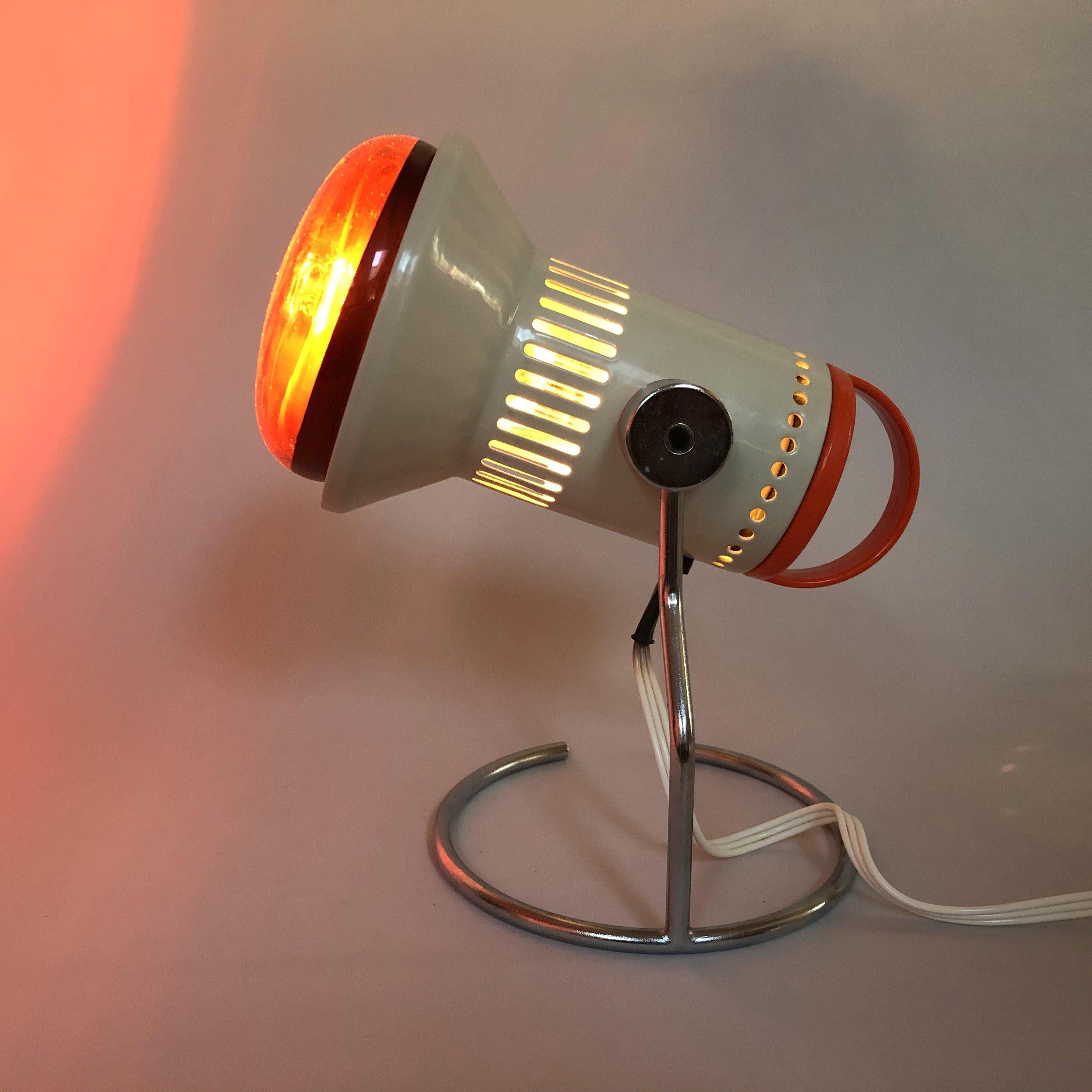 Mid-Century Modern Vintage Table Lamp, Medical Lamp from Chirana, 1970s For Sale