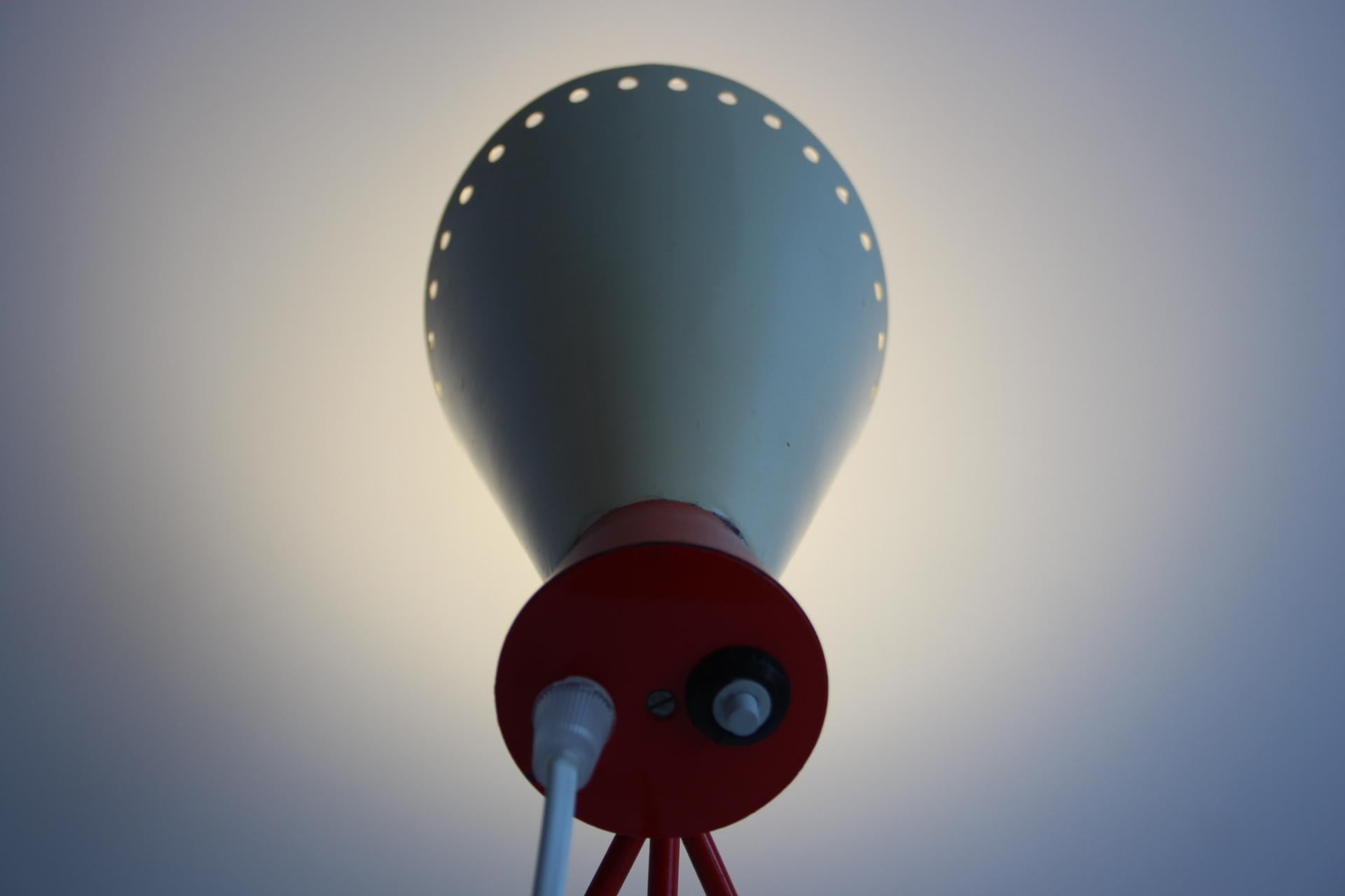Vintage Table Lamp, model 1618/NAPAKO, Josef Hůrka, 1950's. For Sale 12