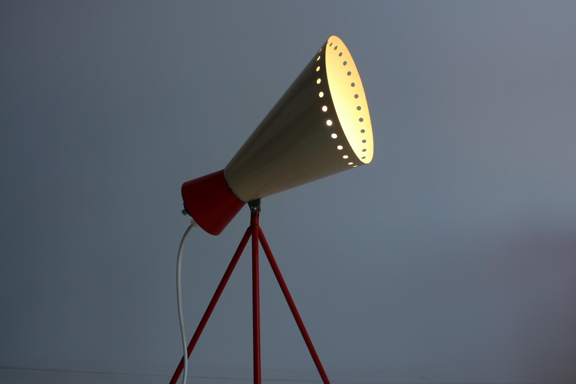 Vintage Table Lamp, model 1618/NAPAKO, Josef Hůrka, 1950's. For Sale 13
