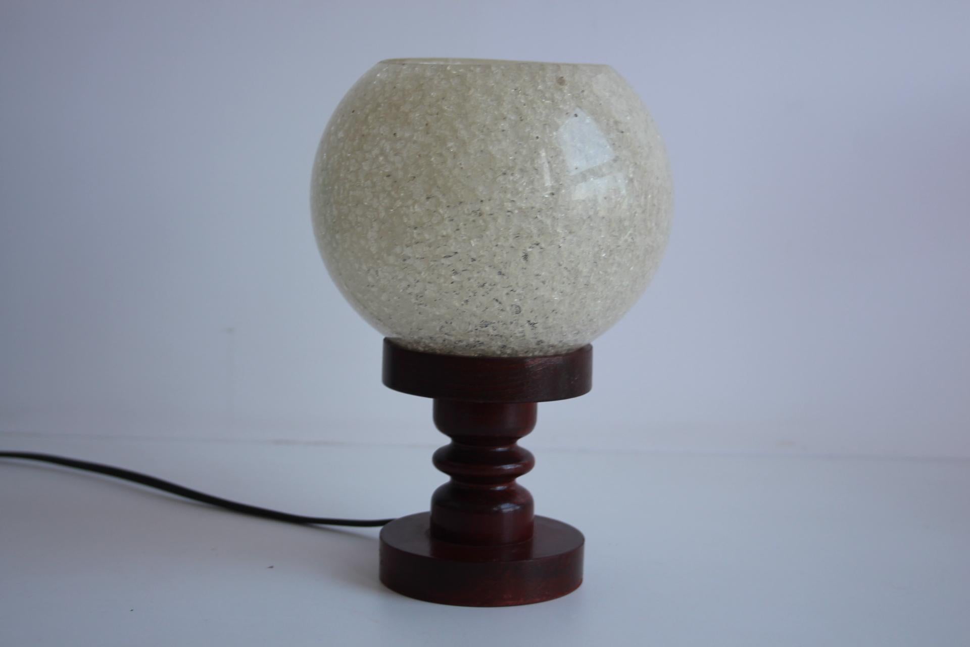 Vintage Tischlampe/ Pokrok Žilina, 1960er Jahre. (Tschechisch) im Angebot