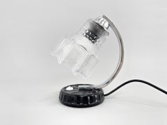 Vintage Table Lamp with Ceramic Base, Czechoslovakia, 1960's