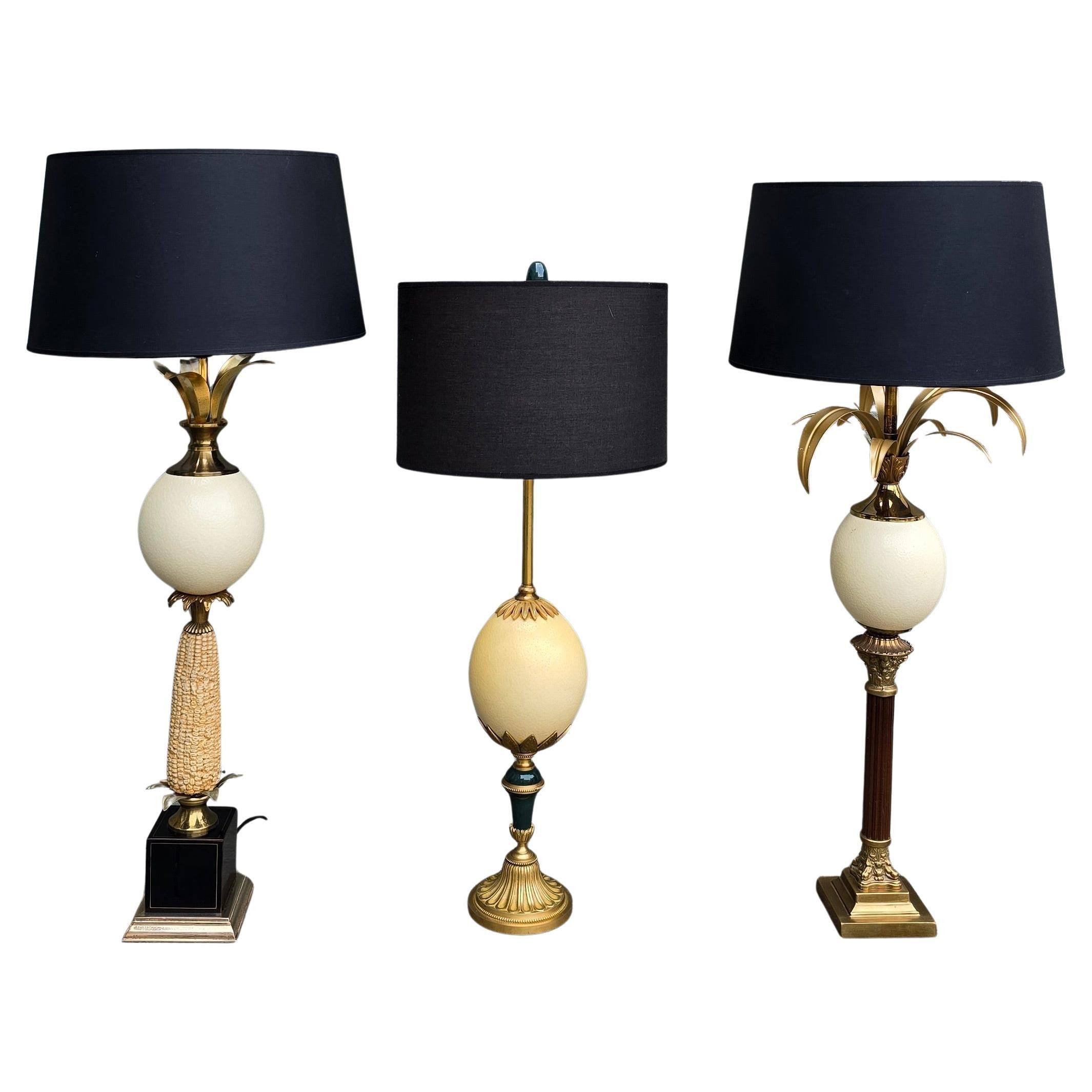 Eggshell Table Lamps
