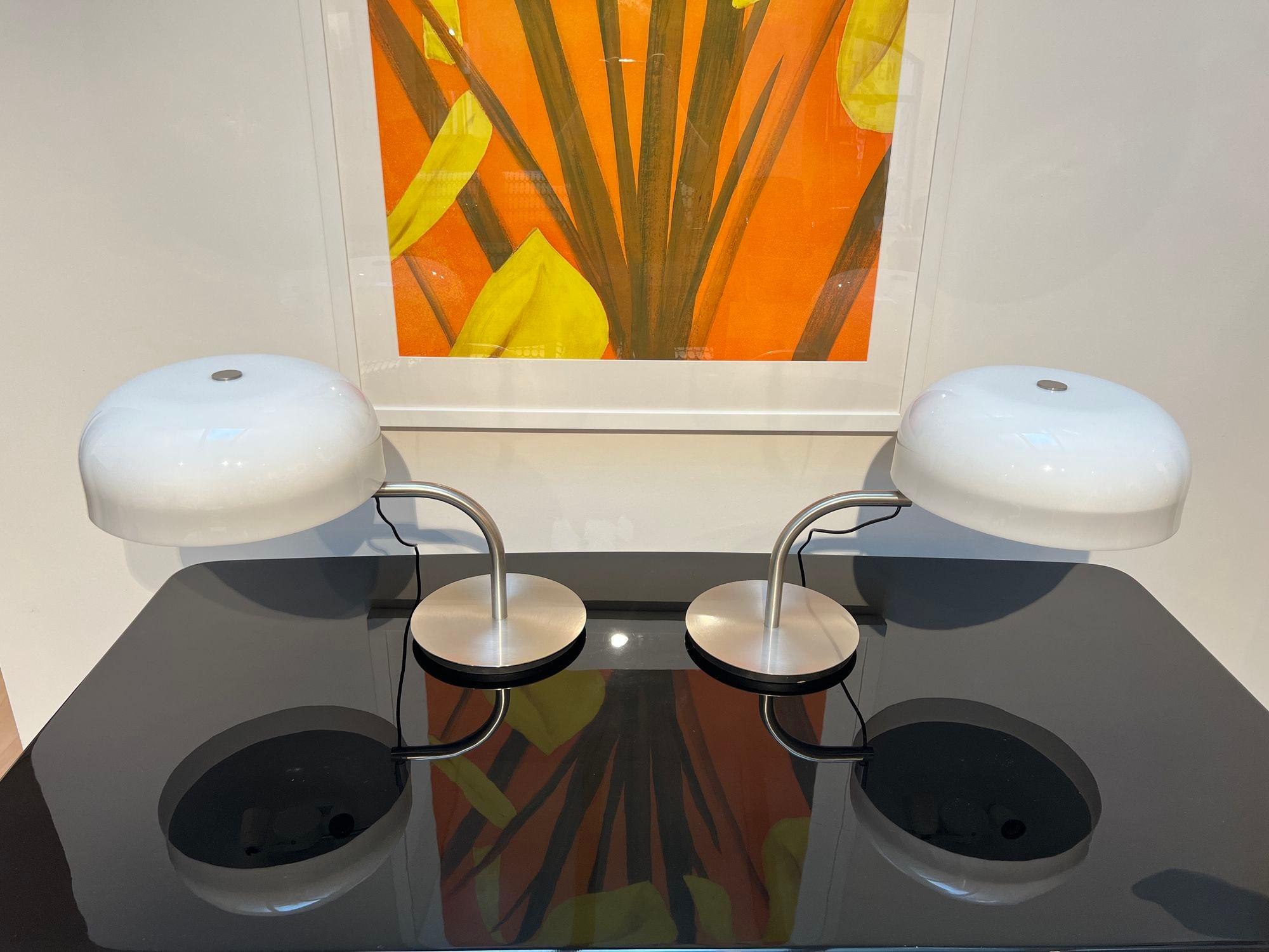 Italian Vintage Table Lamps by Giotto Stoppino for Valenti Luce, Italy circa 1975