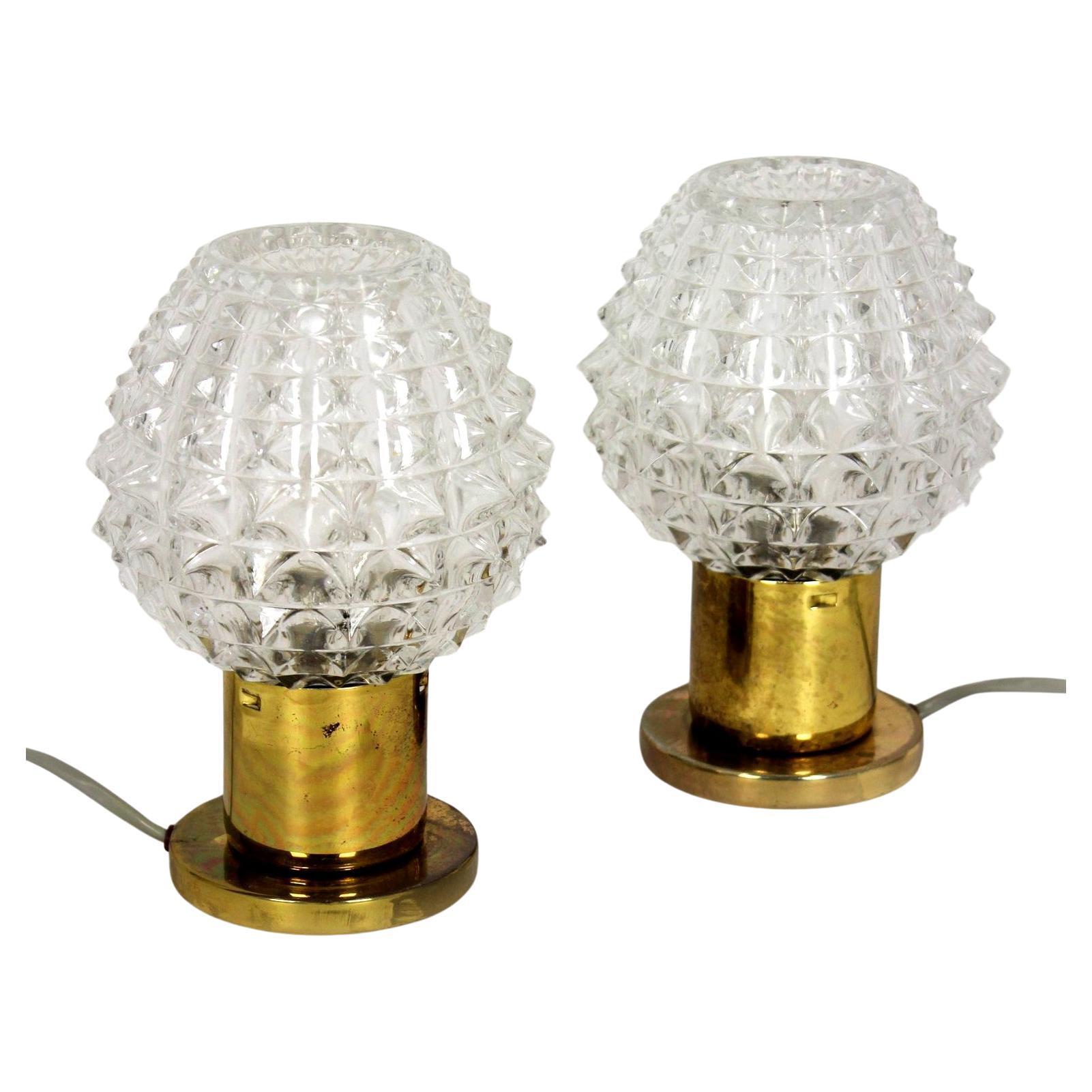 Lampade da tavolo vintage di Kamenicky Senov, anni '70, Set di 2