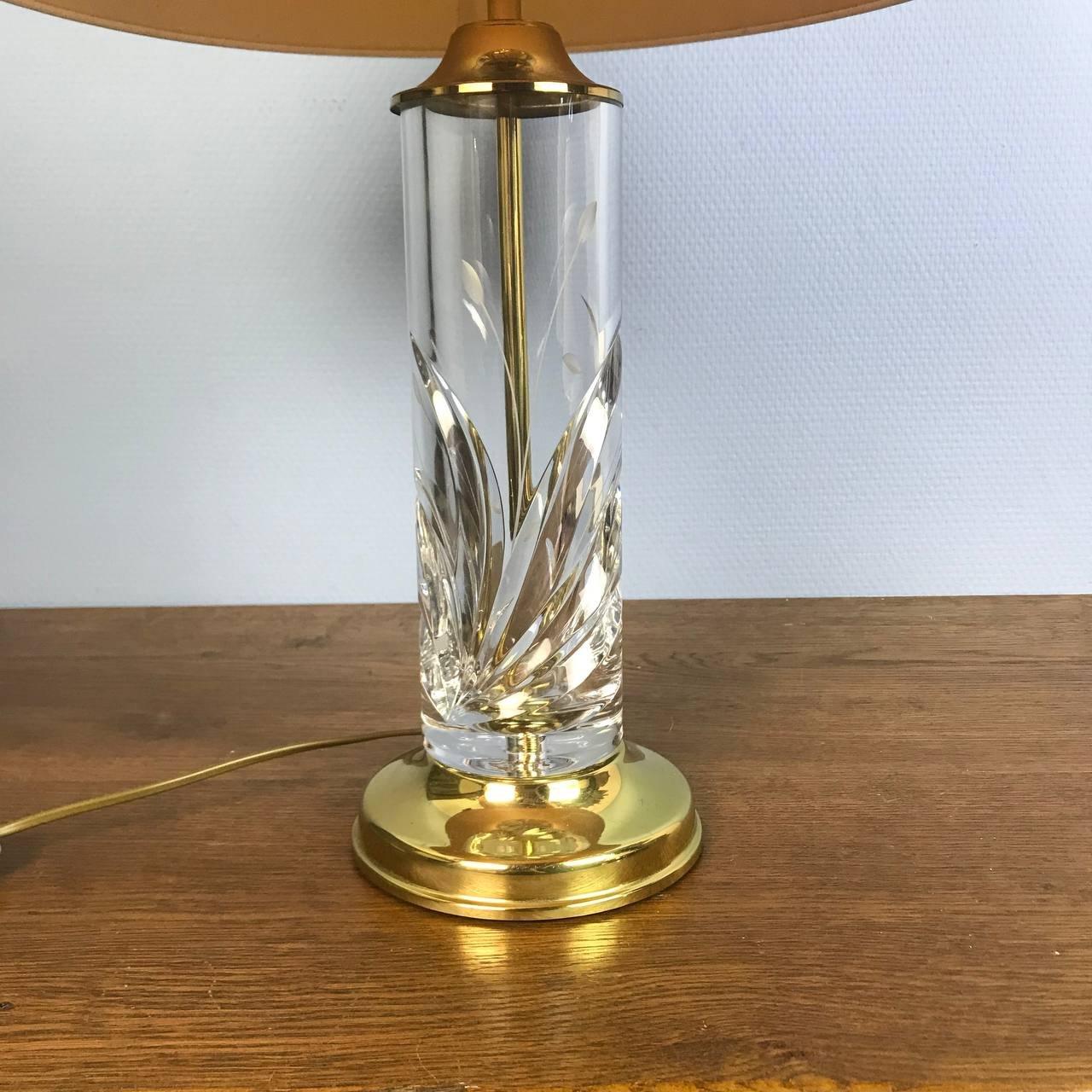 Lámparas de mesa vintage de Nachtmann, Alemania, set de 2 Alemán en venta