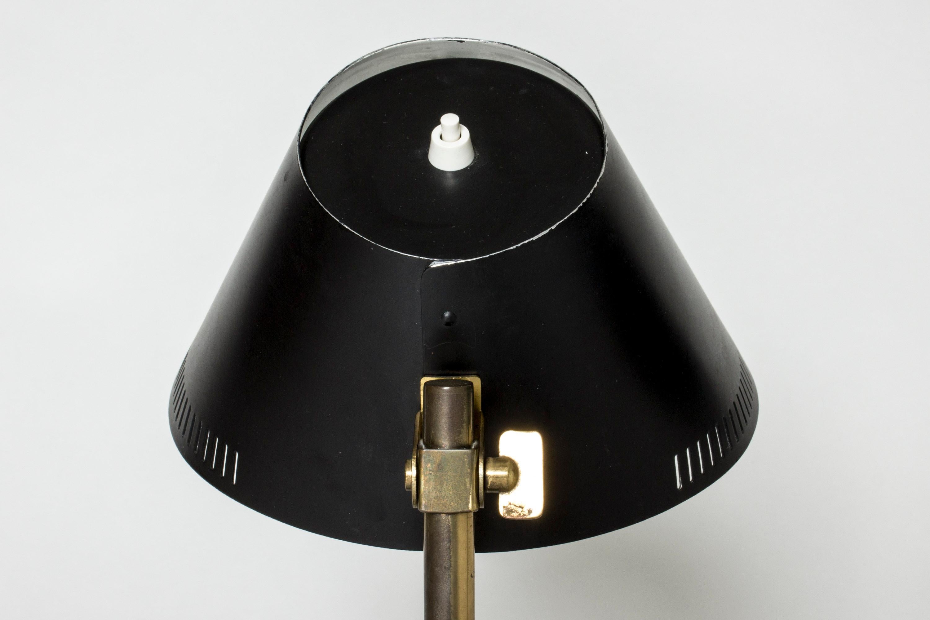 Brass Vintage Table Lamps Model 9227 by Paavo Tynell, Idman, Finland, 1950s For Sale