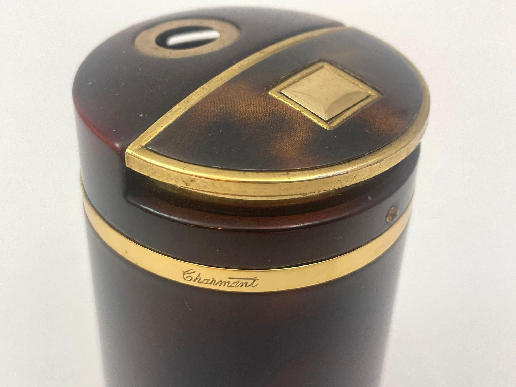 Vintage Tischfeuerzeug CHARMANT International 1970er Jahre Japan (Japanisch) im Angebot