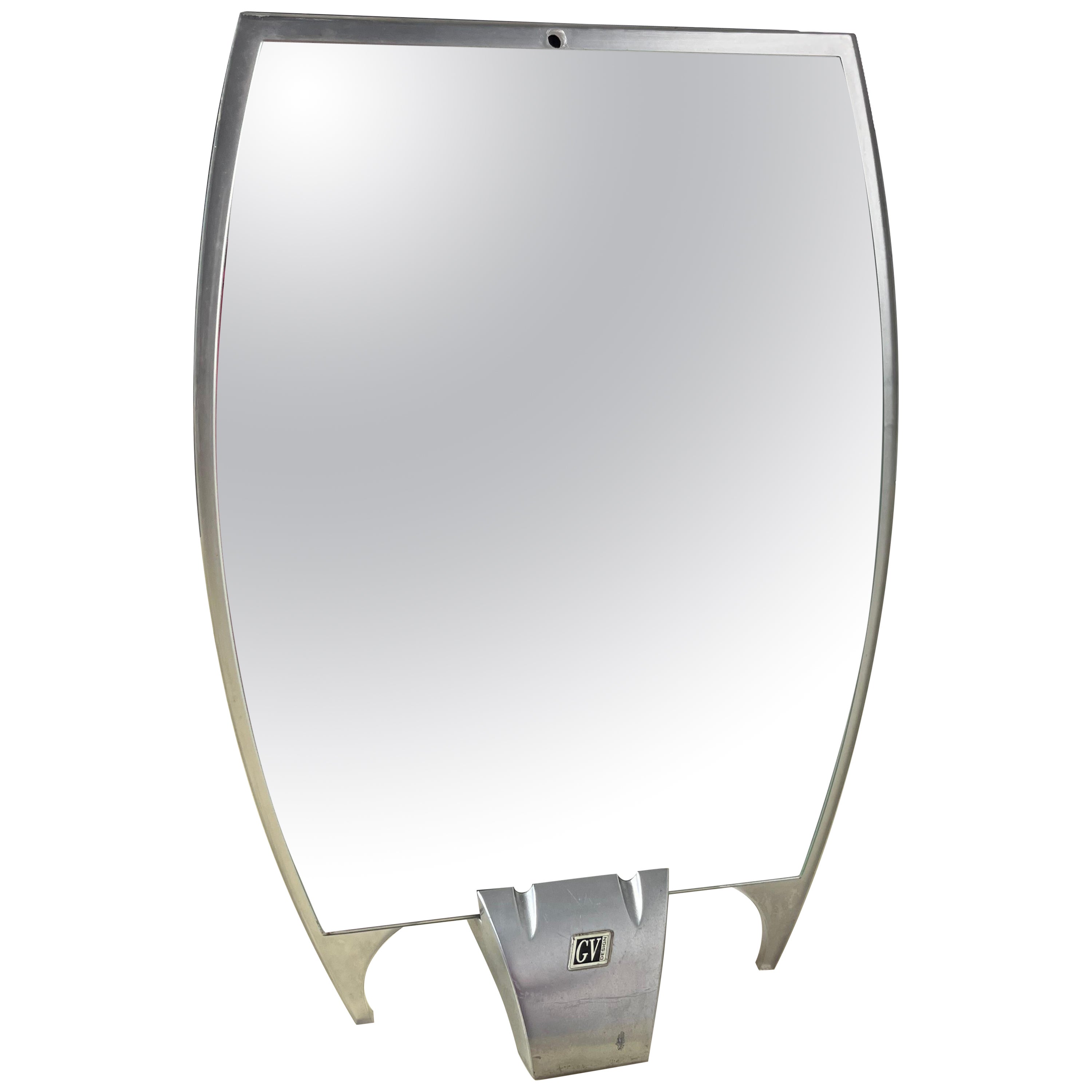 Miroir de table vintage pour coiffeuses ou Beauticians, Italie, années 80 en vente