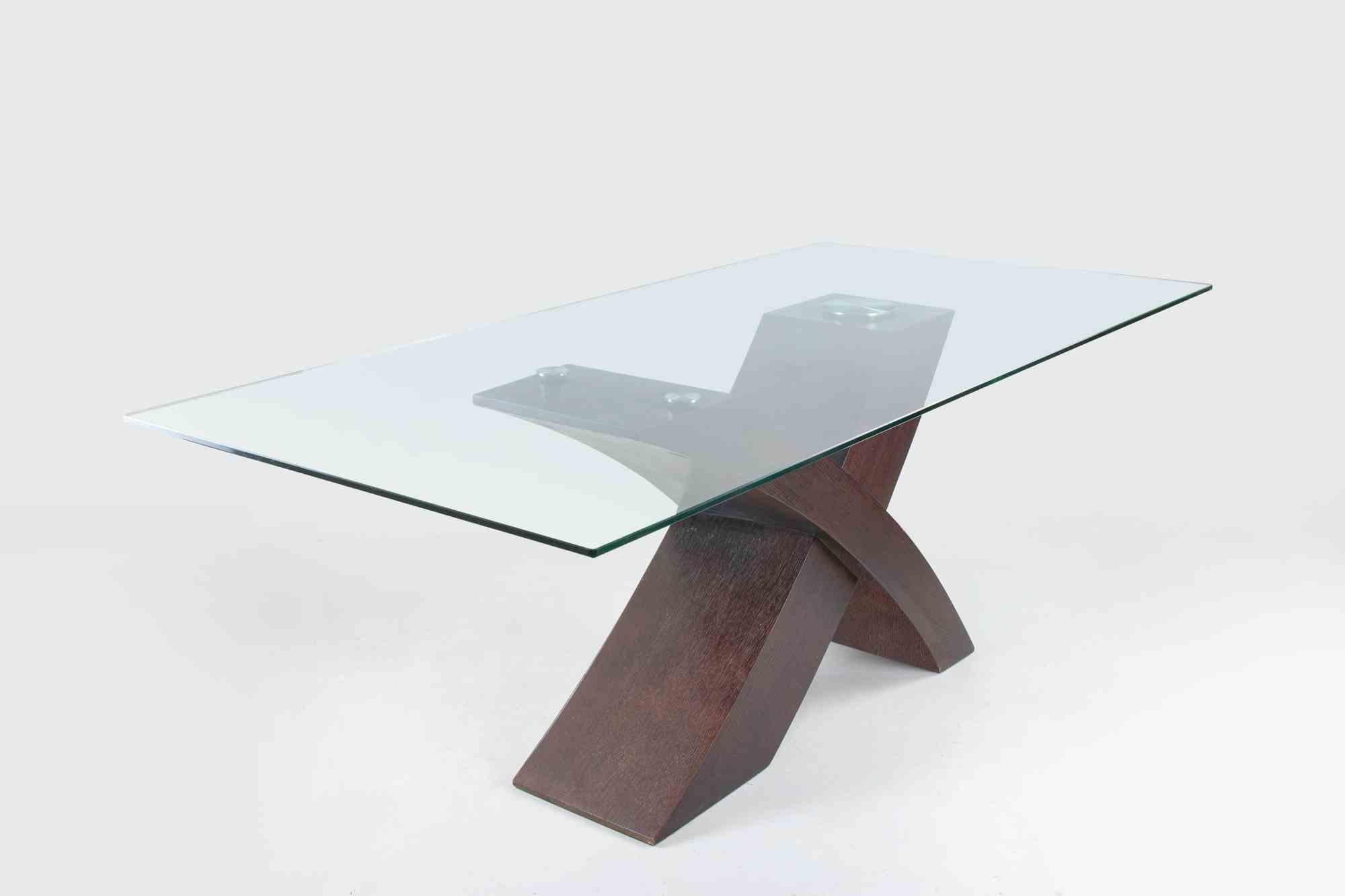 Late 20th Century Vintage Table Mod. Bless, 1990 For Sale