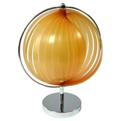 Vintage Table Moon Lamp Kare Design Space Age Vernon Panton Style