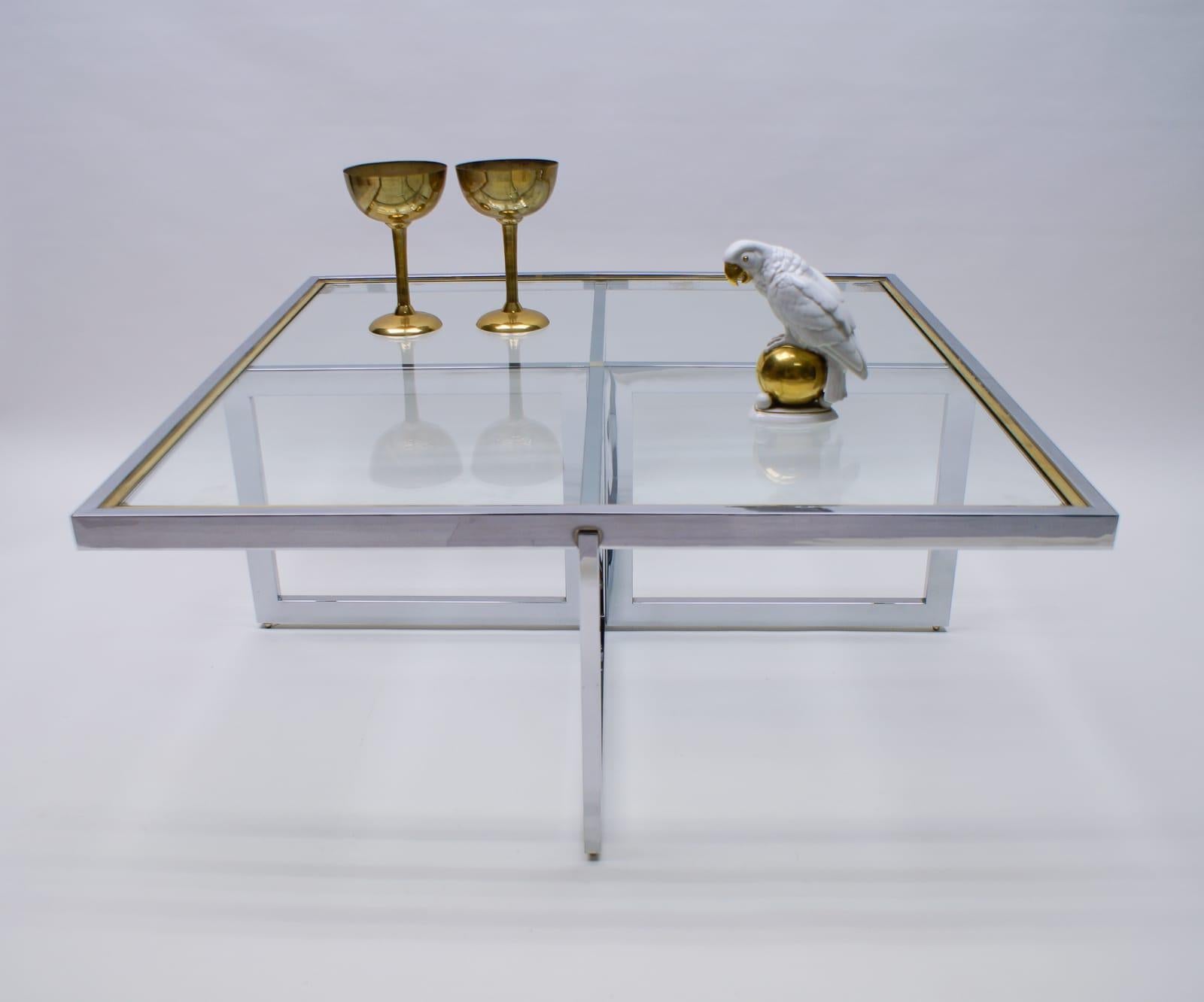 Hollywood Regency Vintage Table & Nesting Set from Maison Charles, 1970s