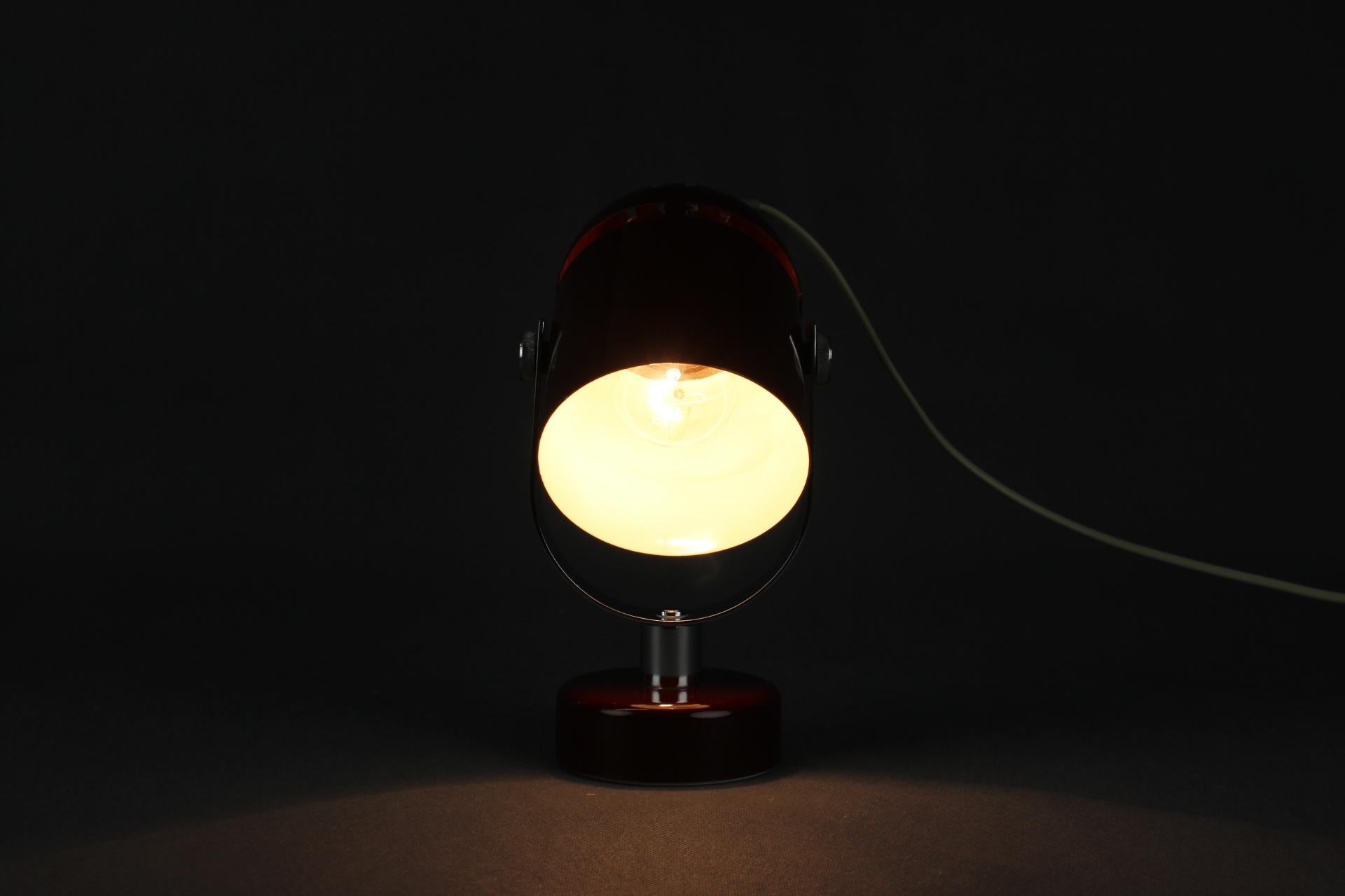 Lampada da tavolo o da parete vintage di Stanislav Indra, Cecoslovacchia, anni '70 in vendita 5