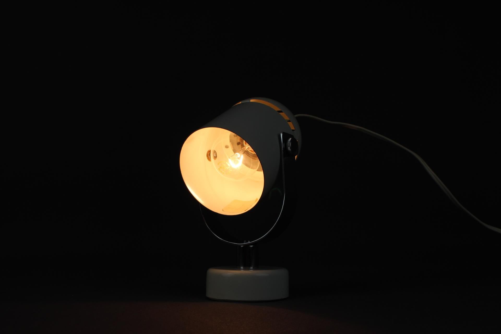 Lampada da tavolo o da parete vintage di Stanislav Indra, Cecoslovacchia, anni '70 in vendita 1