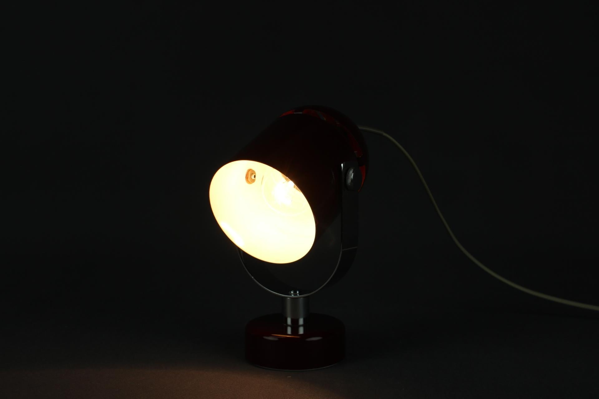Lampada da tavolo o da parete vintage di Stanislav Indra, Cecoslovacchia, anni '70 in vendita 3