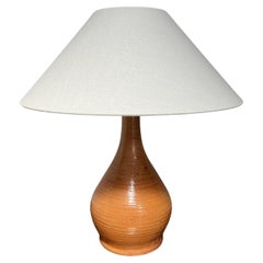 Vintage Tablelamp ceramic orange