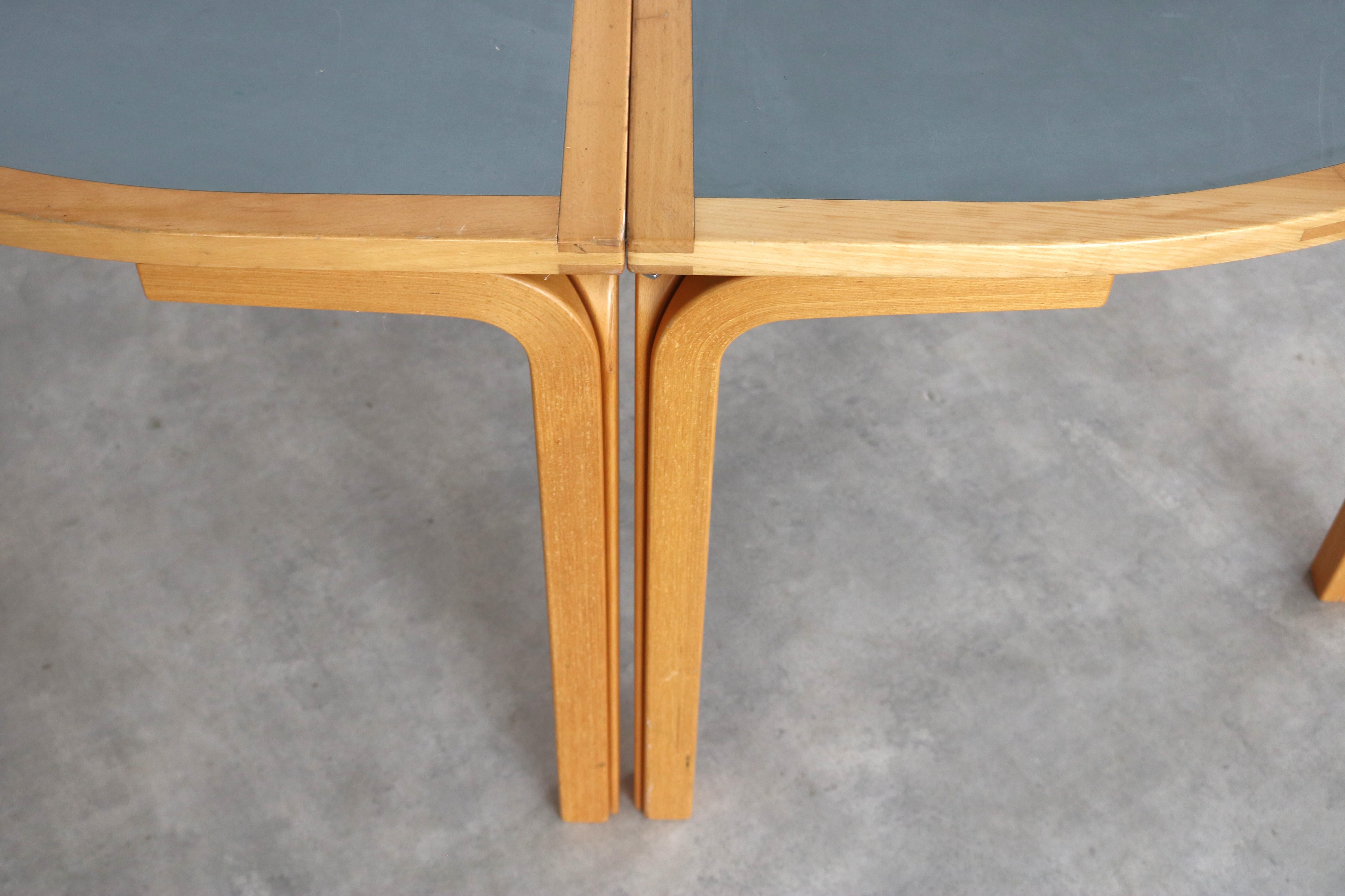 Fin du 20e siècle Tables Vintage  table à manger  table de conférence  Magnus Olesen en vente