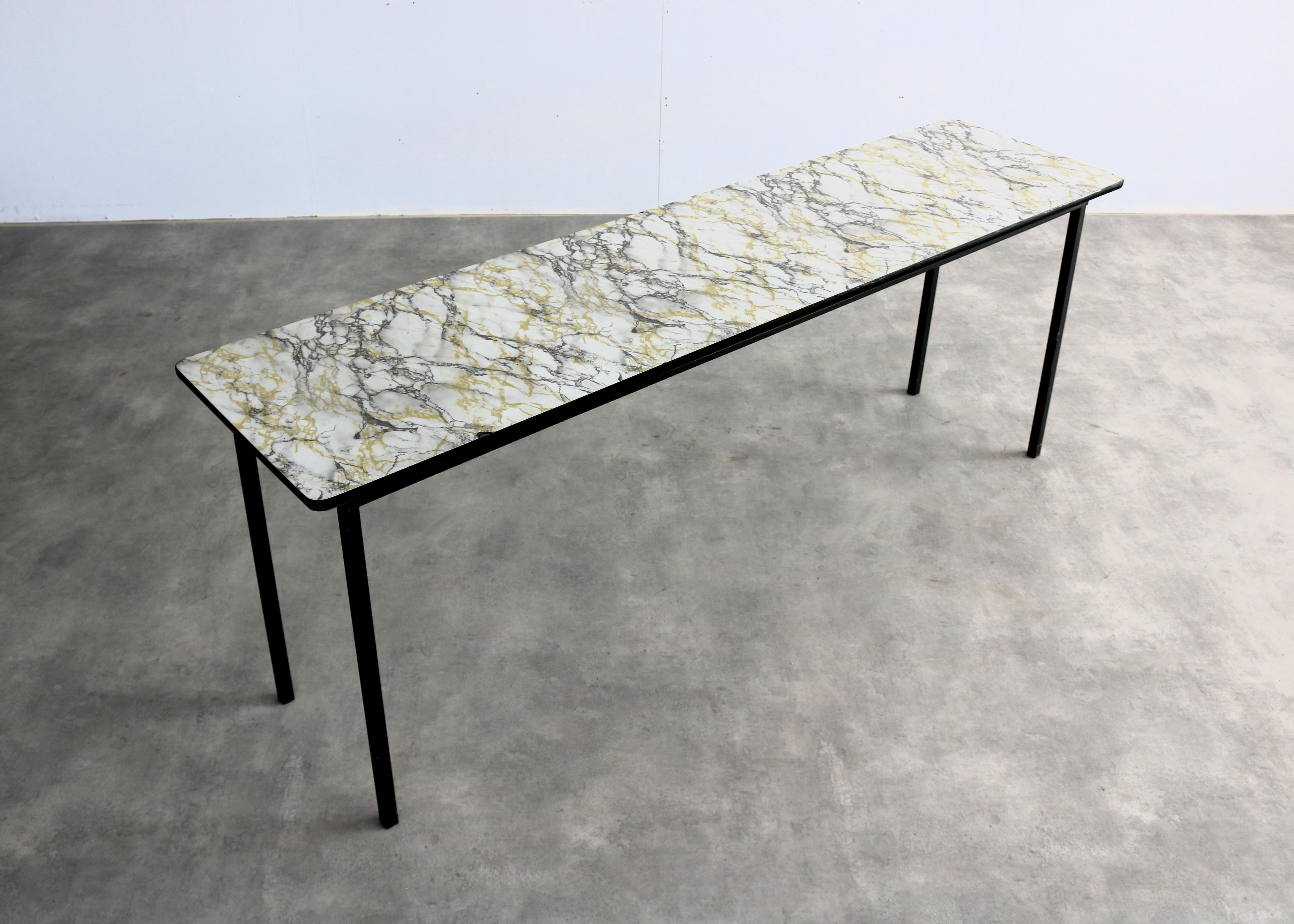 tables vintage  pupitres d'école  1960s  formica en vente 2