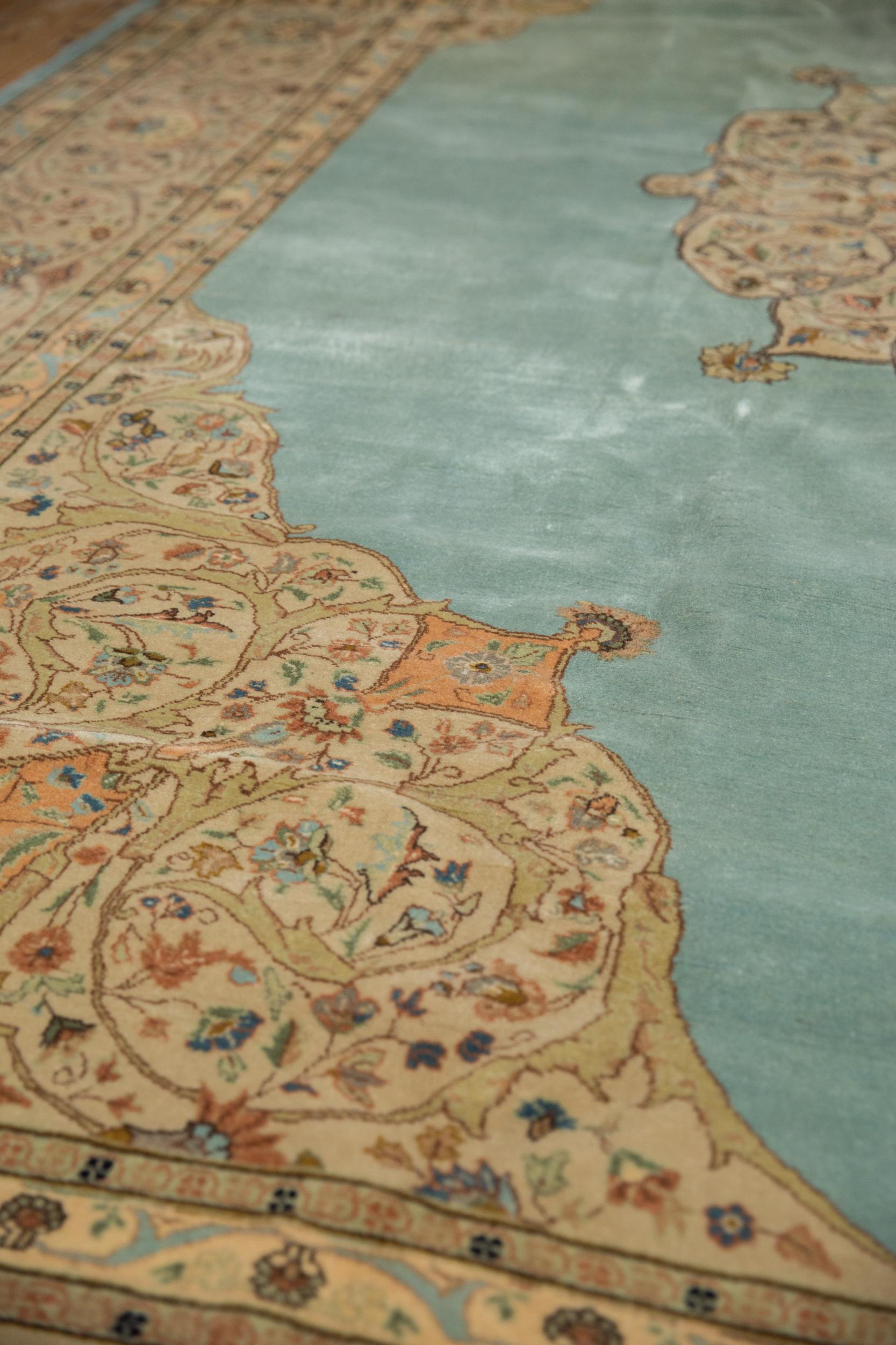 Vintage Tabriz Carpet For Sale 2
