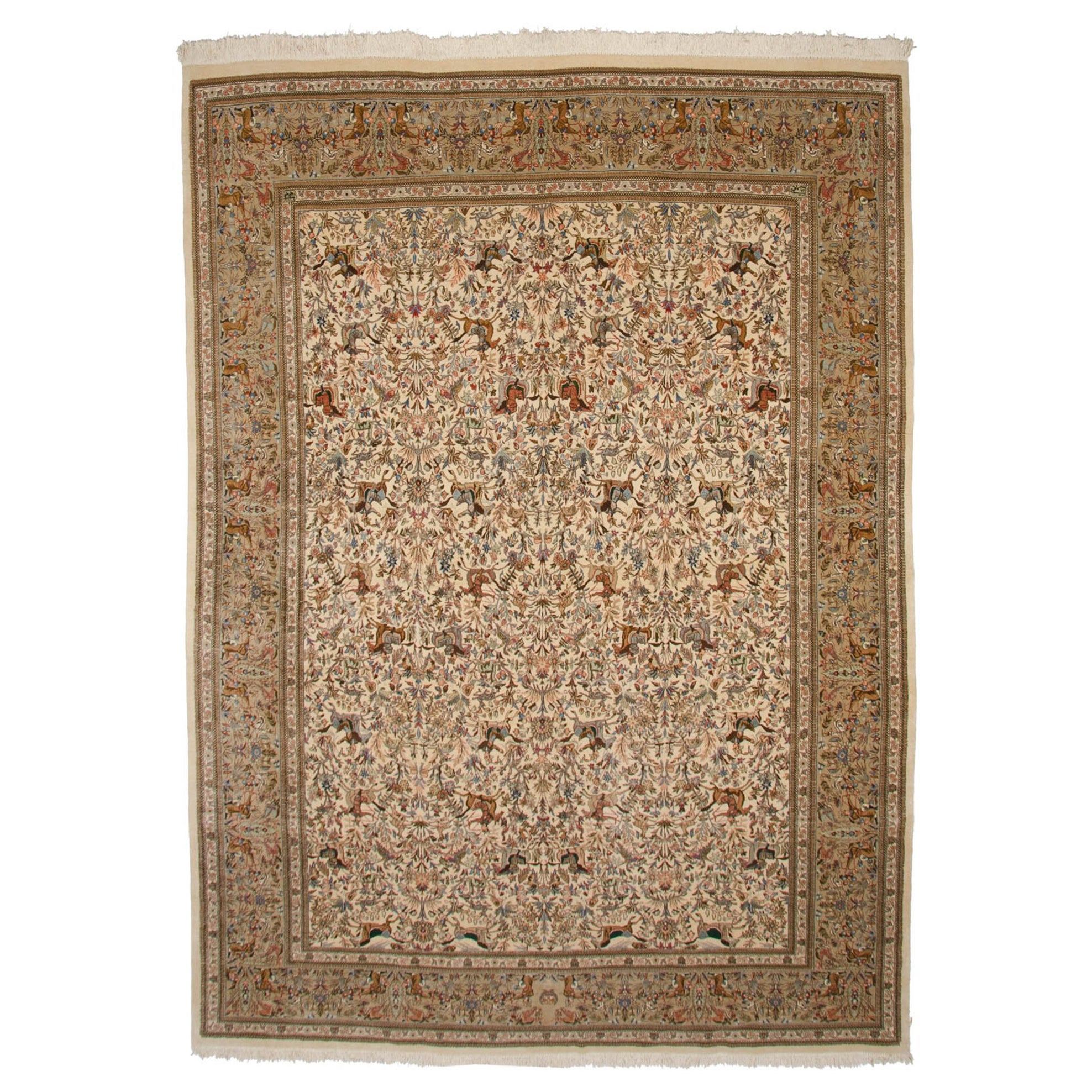 Vintage Tabriz Carpet