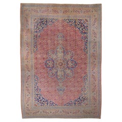 Vintage Tabriz Carpet - Large Tabriz Carpet