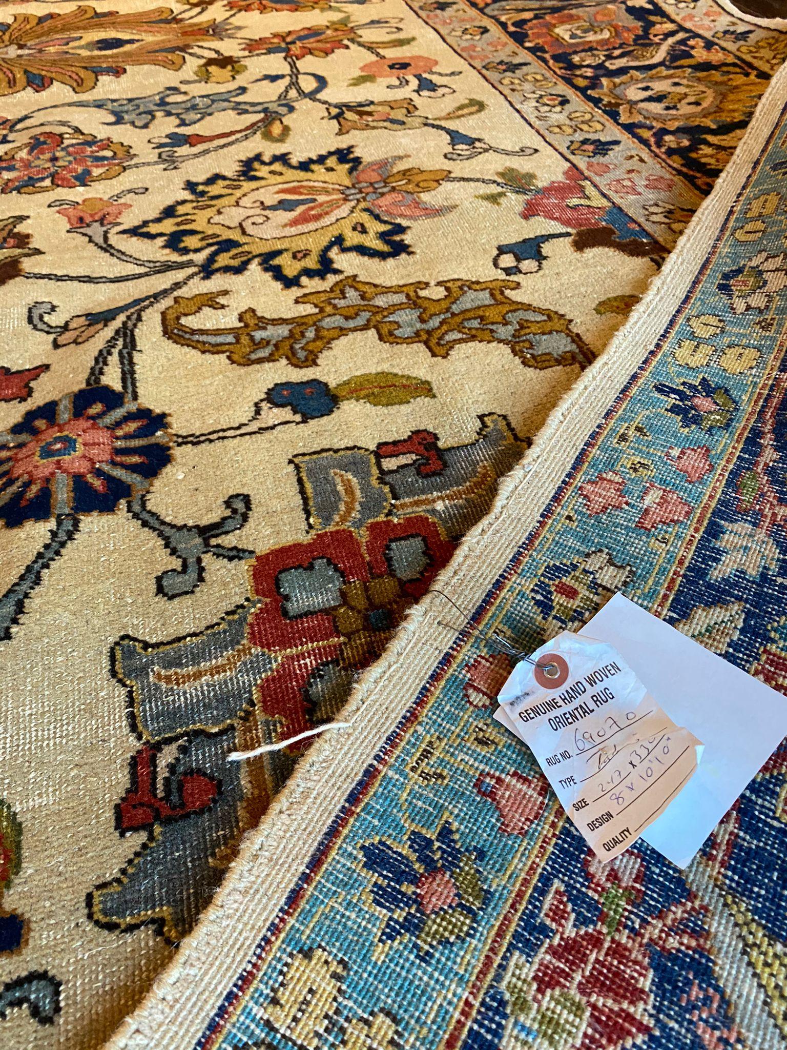 Vintage Tabriz Perserteppich (Persisch) im Angebot