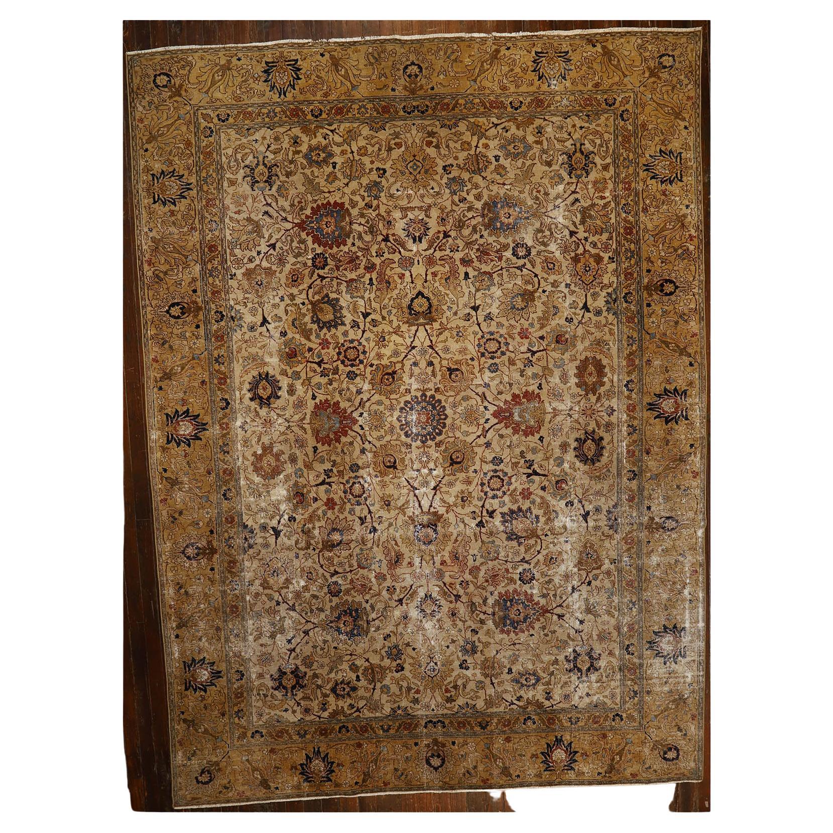 Tapis persan vintage de Tabriz