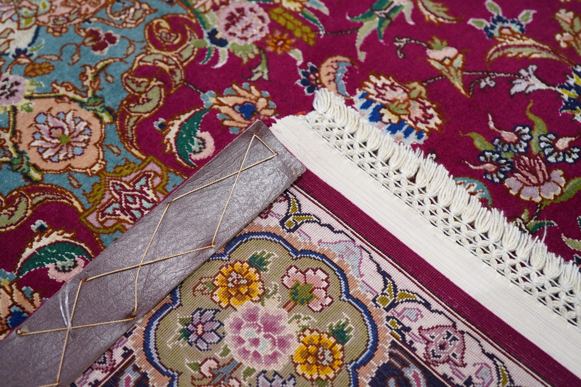 Vintage Tabriz Rug For Sale 6