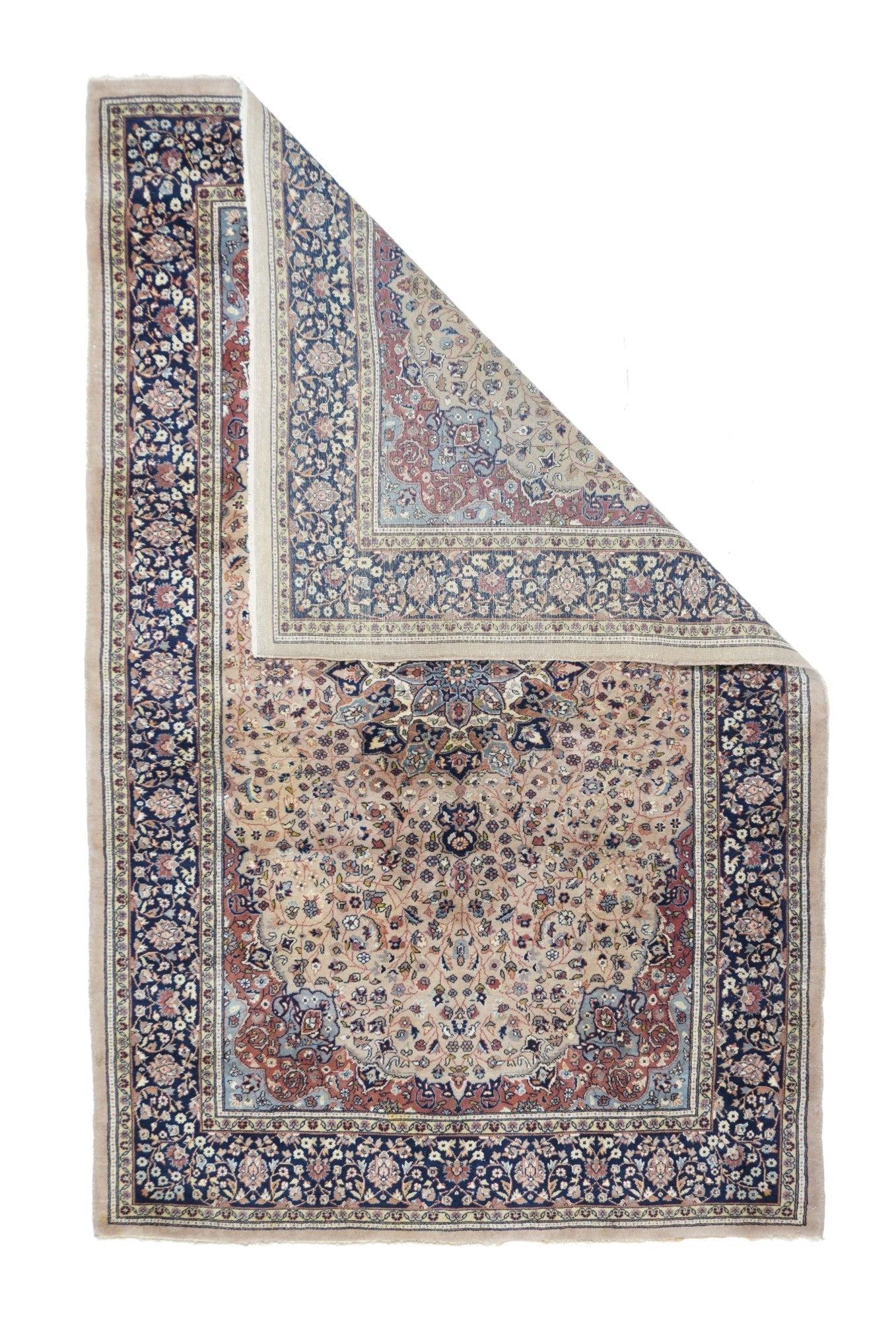 Tappeto Tabriz Vintage 4'6'' x 7'3''.