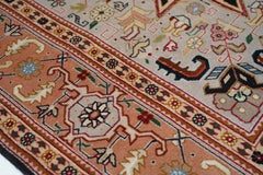 Extremely Fine Persian Tabriz Wool & Silk Rug 5'0" x 6'0"