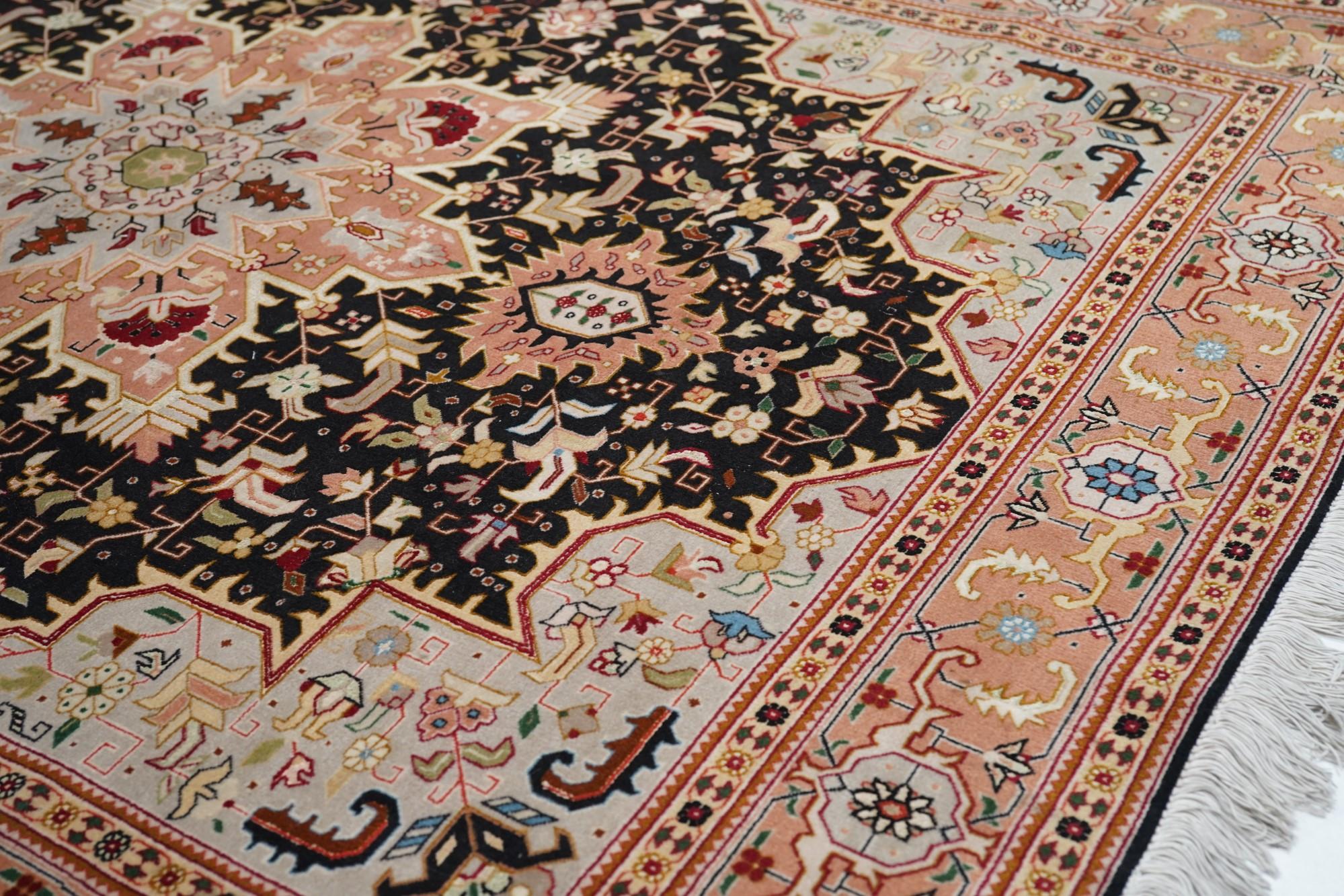 Late 20th Century Vintage Tabriz Rug For Sale