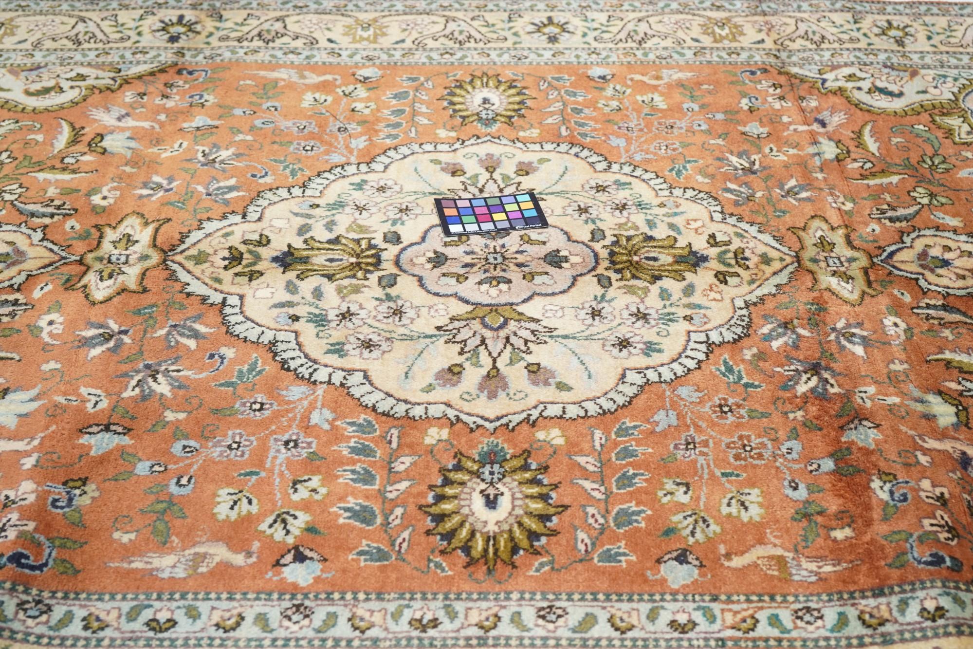 Vintage Tabriz Rug For Sale 2